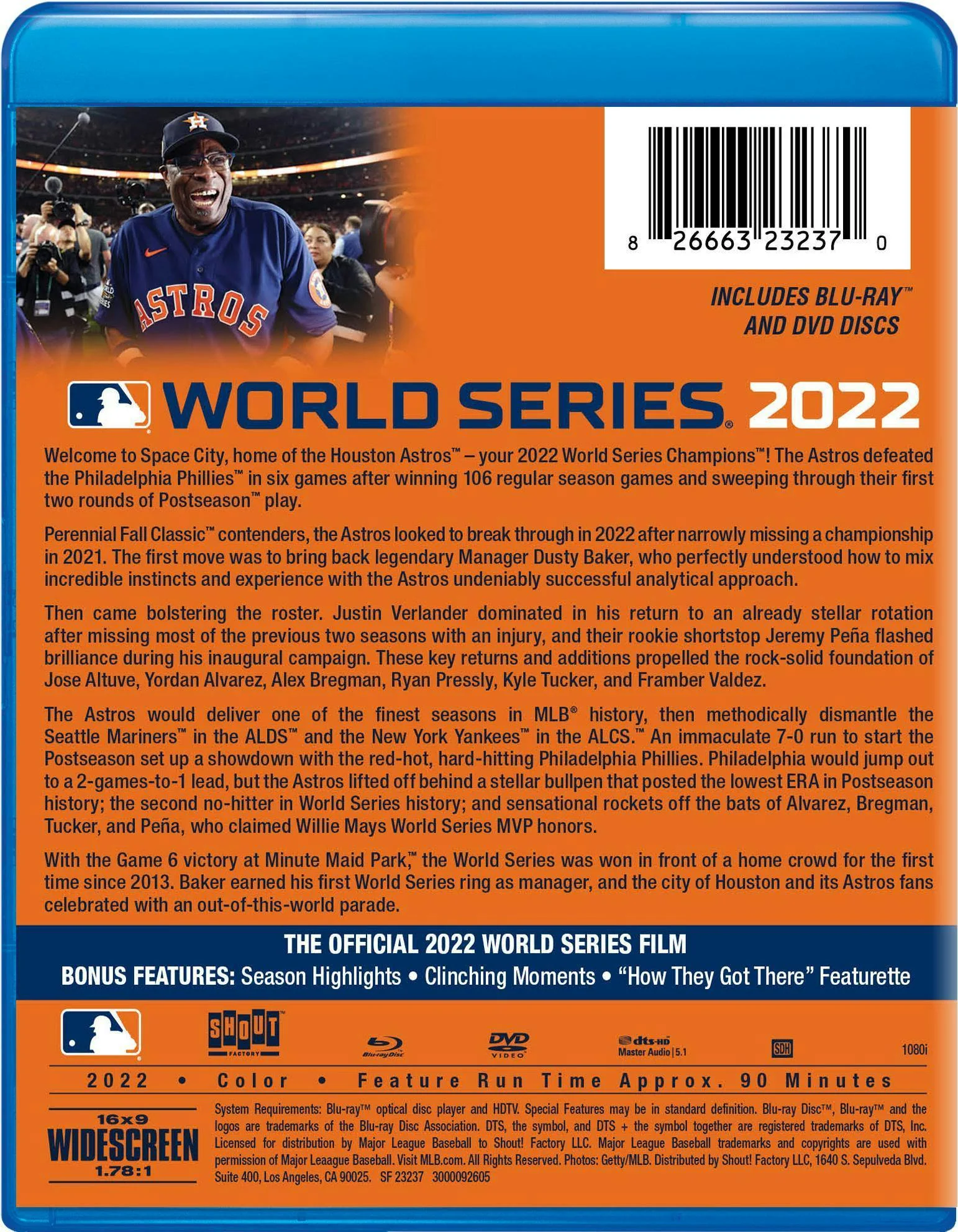 2022 World Series Champions: Houston Astros [Blu-ray] - Image 3