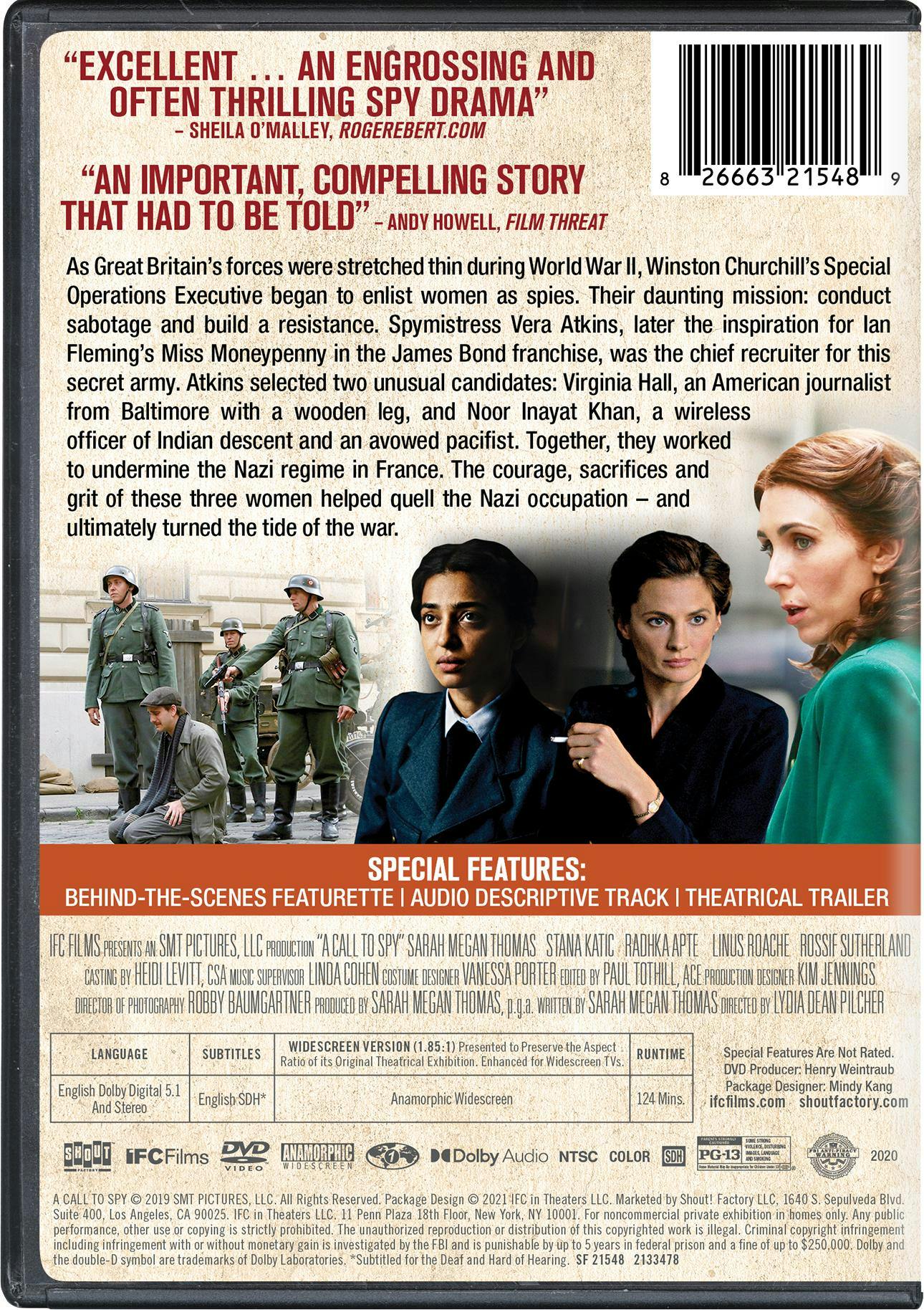 A Call to Spy [DVD] - Image 3