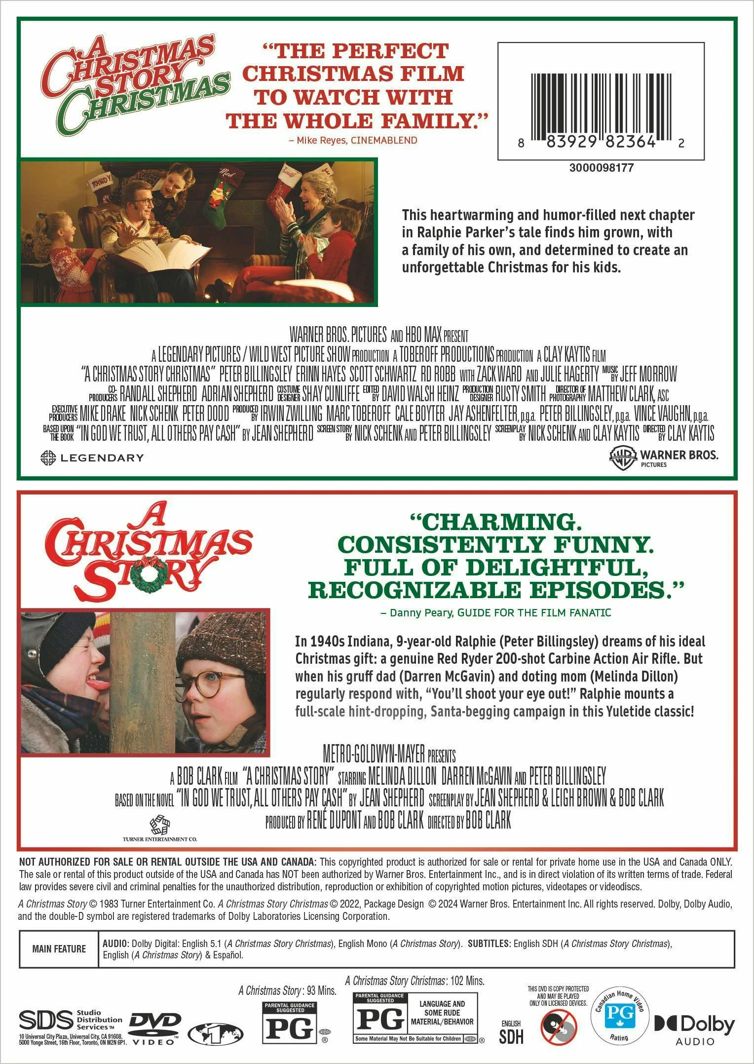 A Christmas Story / A Christmas Story Christmas [DVD] - Image 3