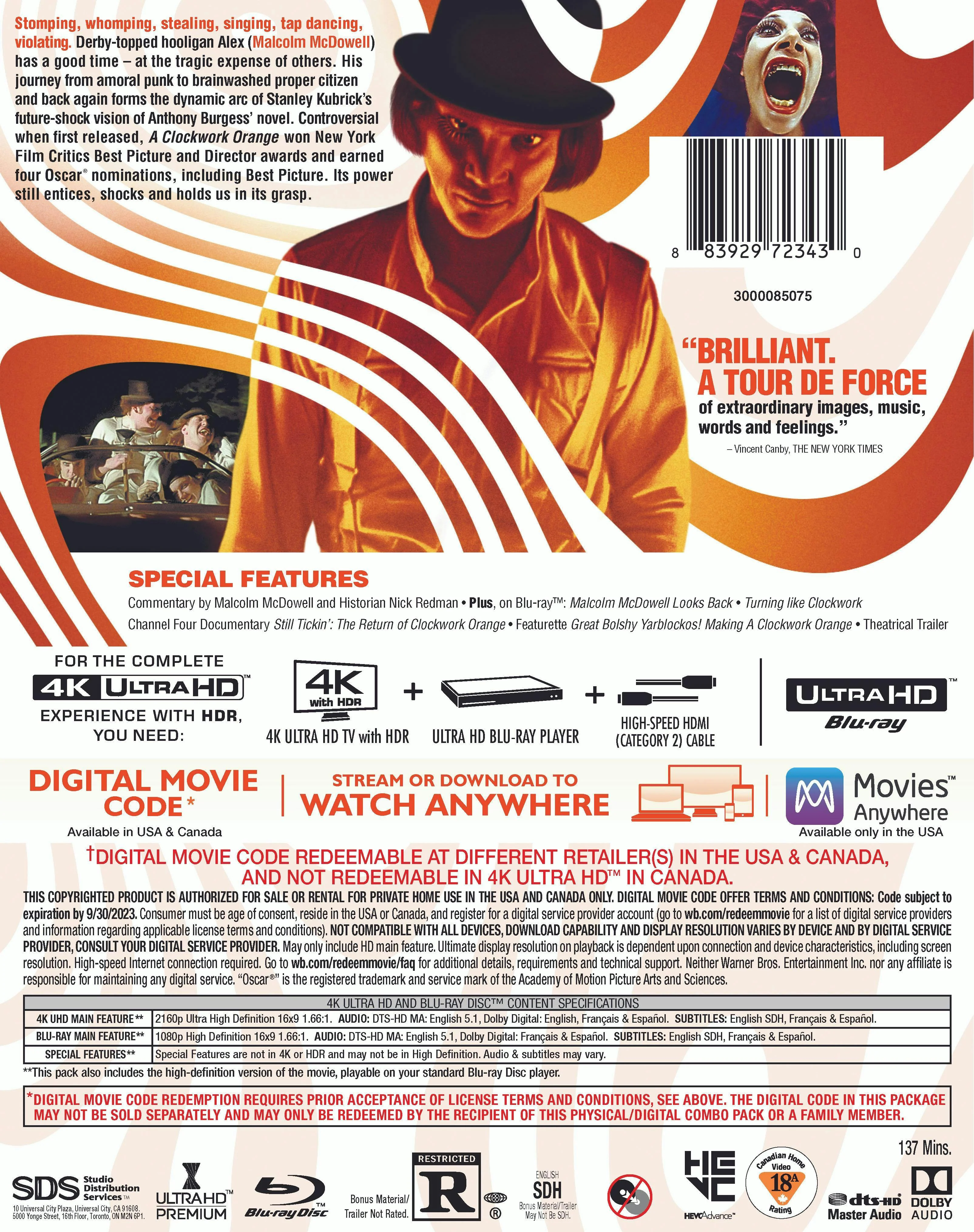 A Clockwork Orange [UHD] - Image 2