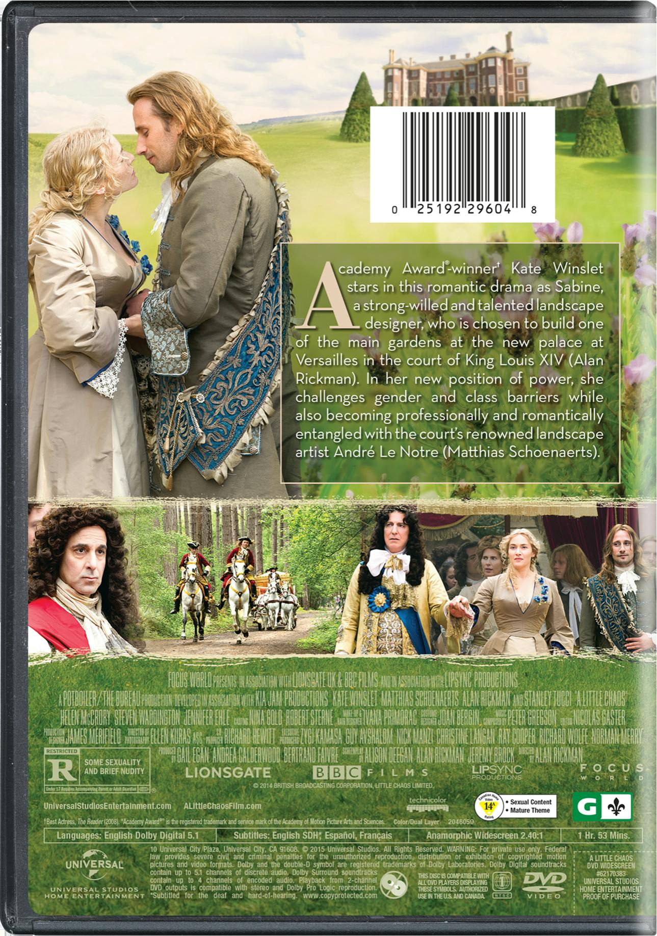 A Little Chaos [DVD] - Image 2