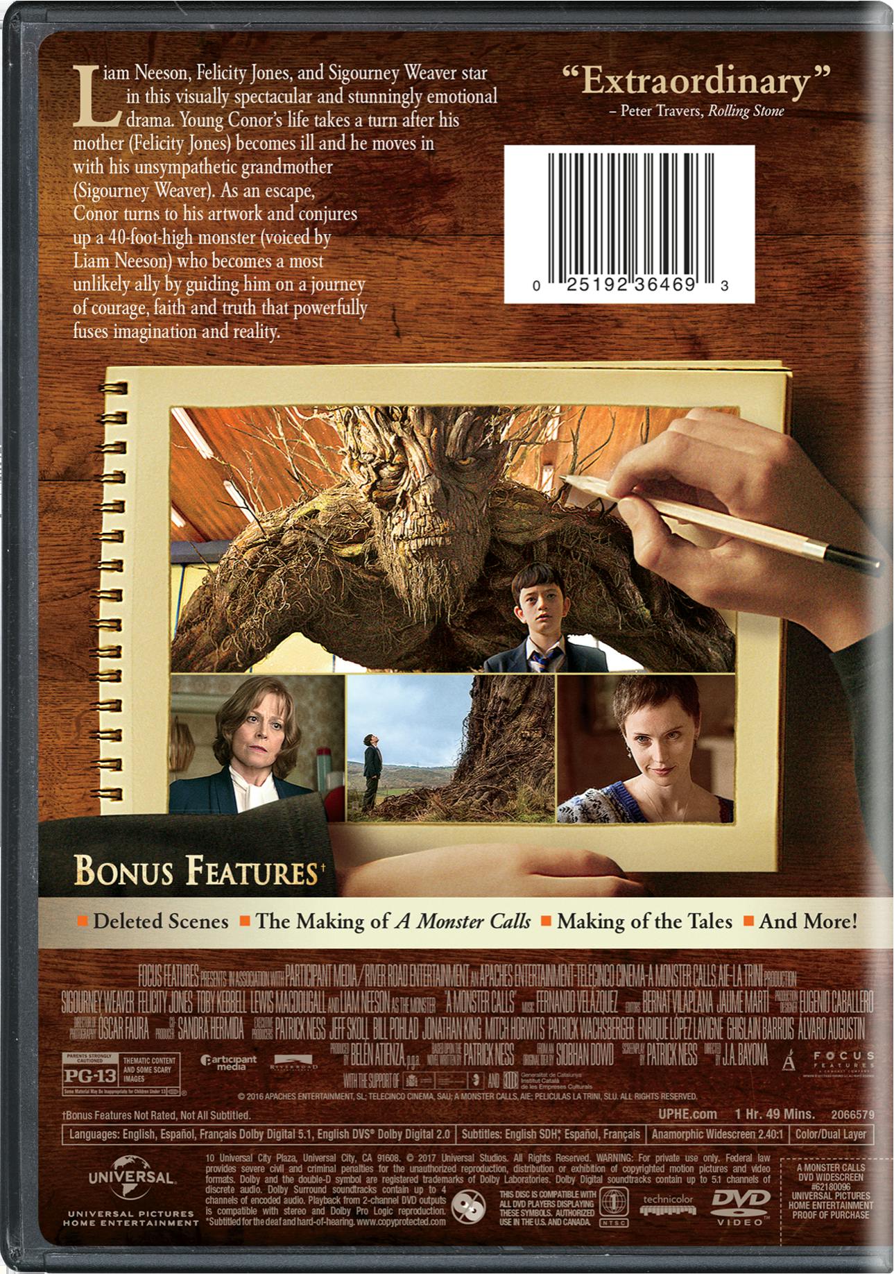 A Monster Calls [DVD] - Image 2