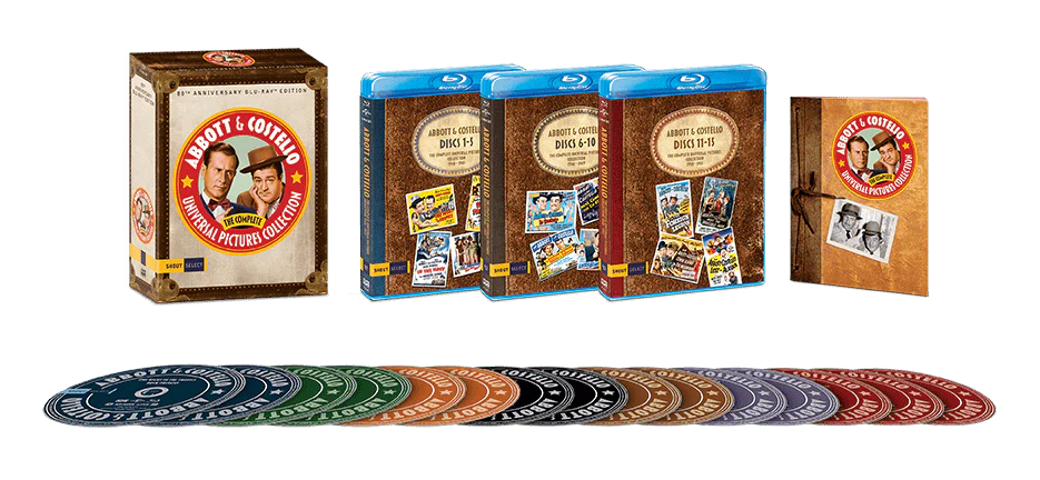 Abbott & Costello: The Complete Universal Pictures Collection (80th Anniversary Edition) [Blu-ray]