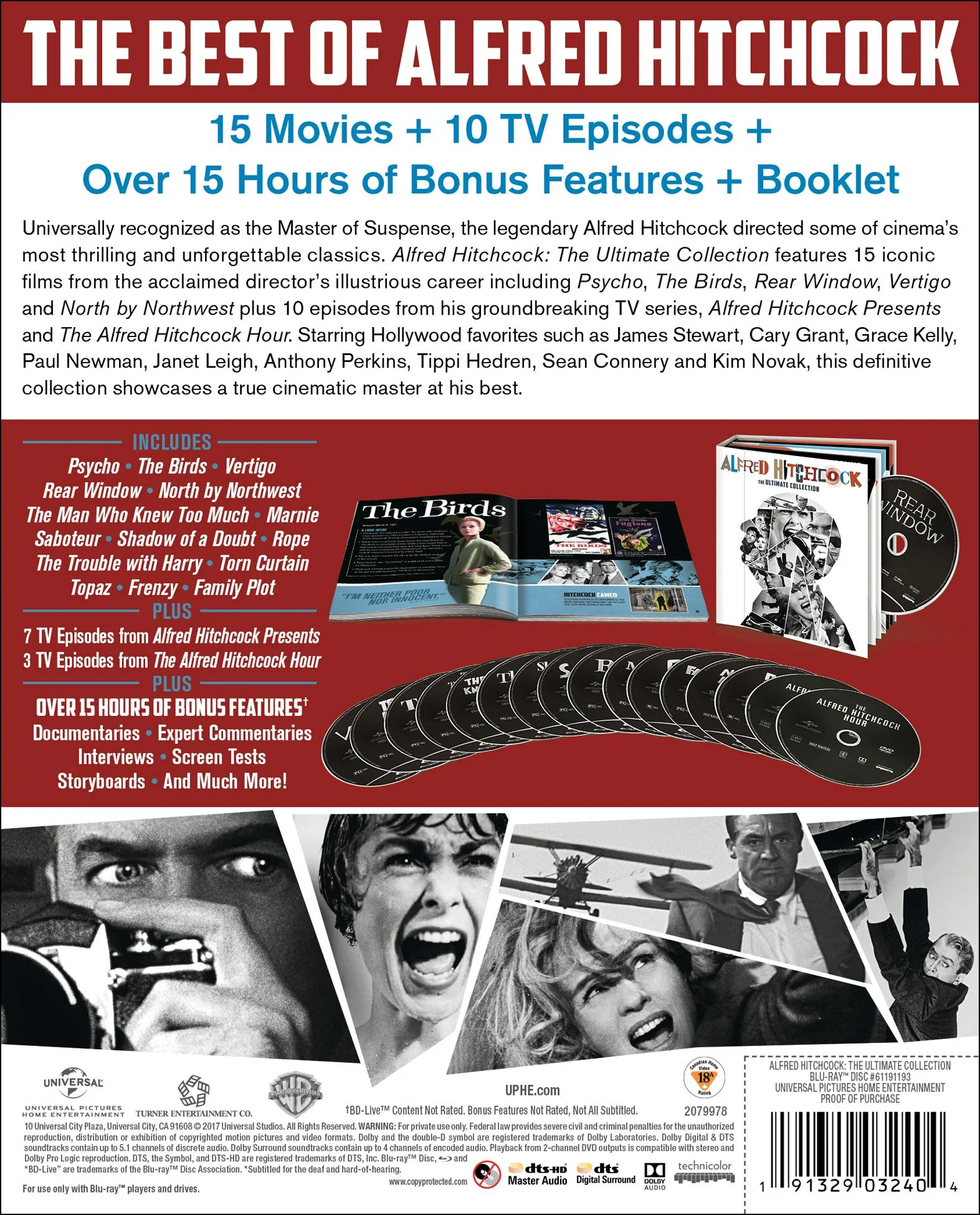 Alfred Hitchcock: The Ultimate Collection [Blu-ray] - Image 2