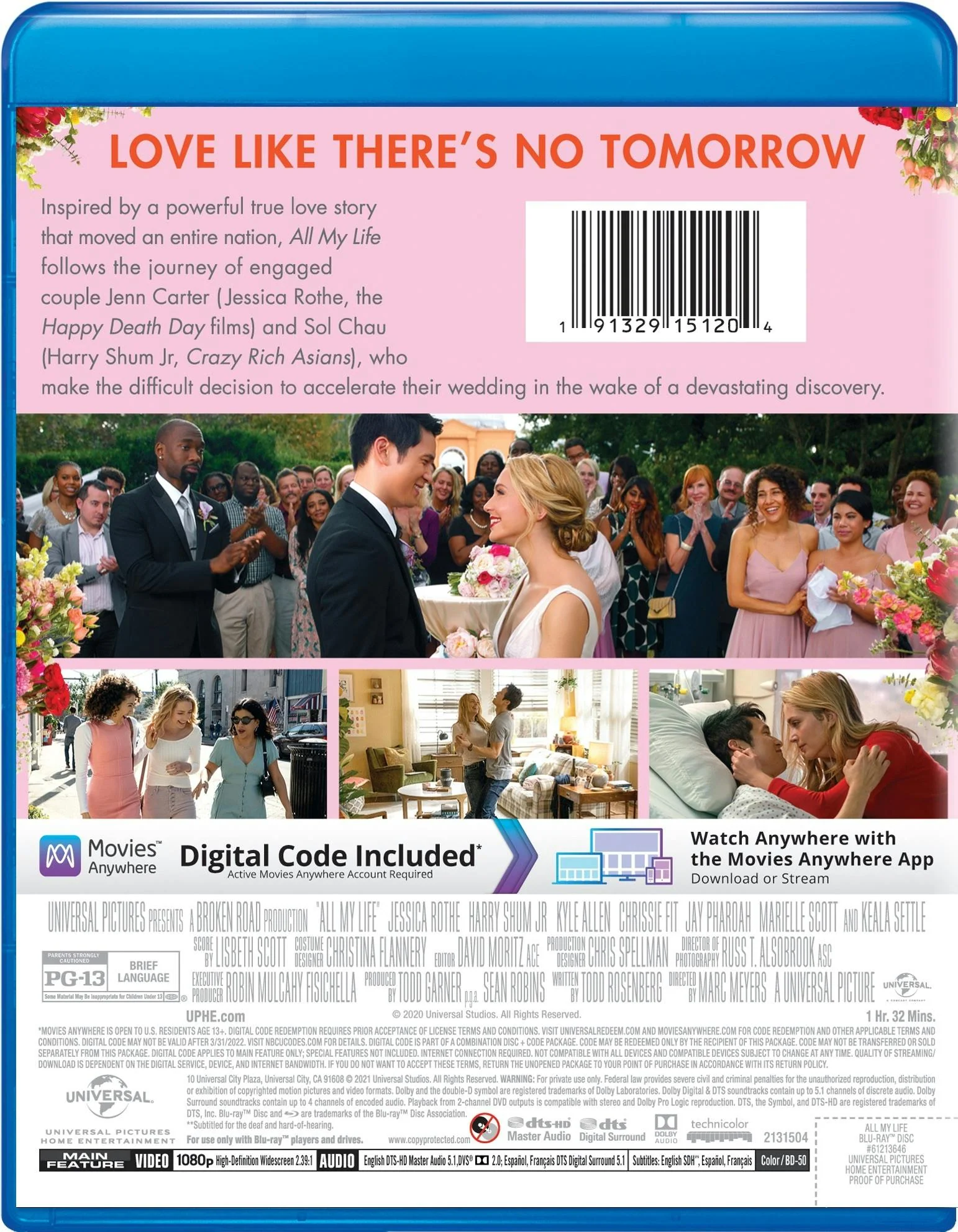 All My Life (Blu-ray + Digital Copy) [Blu-ray] - Image 2