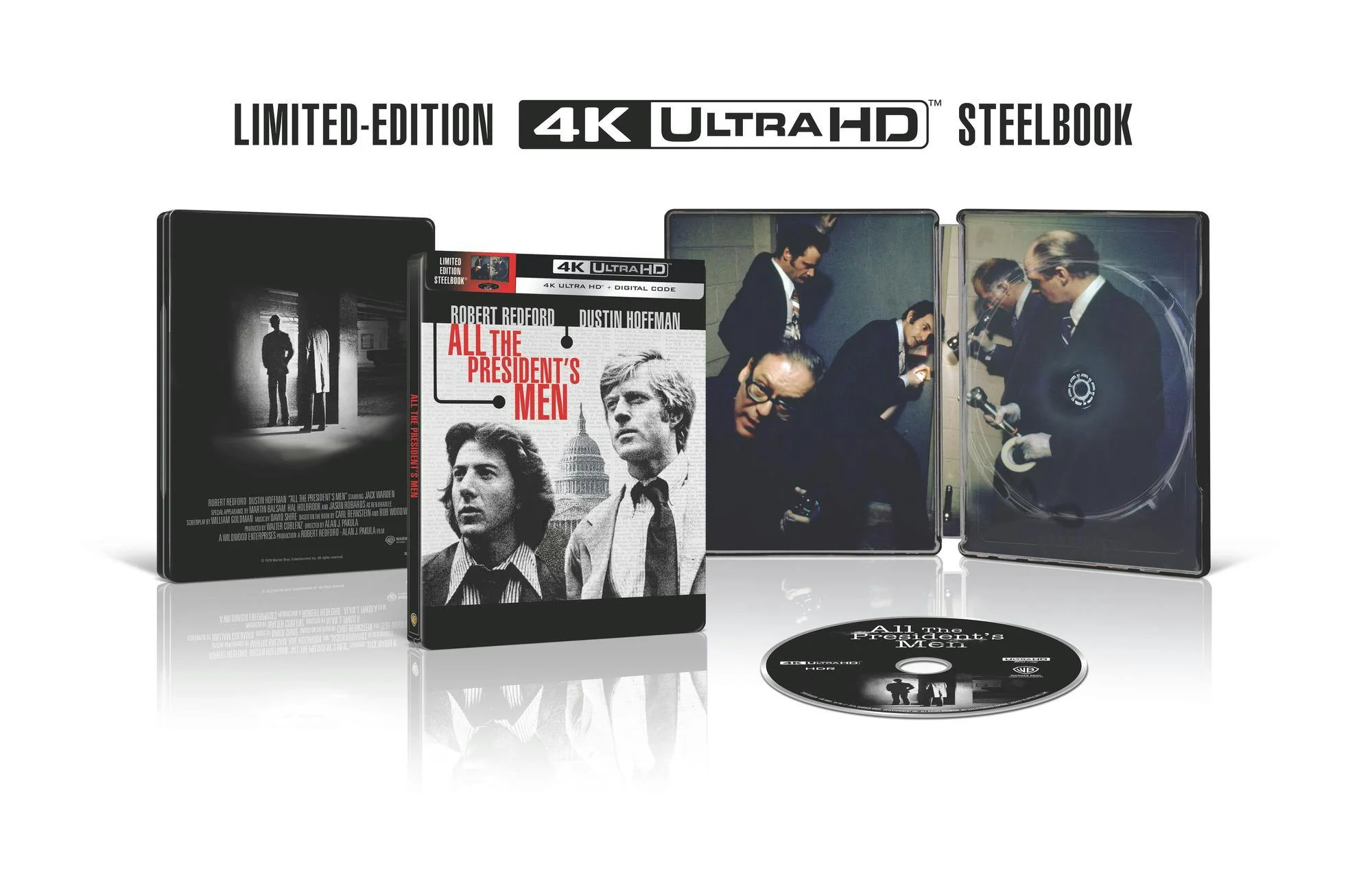 All the Presidents Men (Limited Edition 4K Ultra HD Steelbook + Digital) [UHD] - Image 4