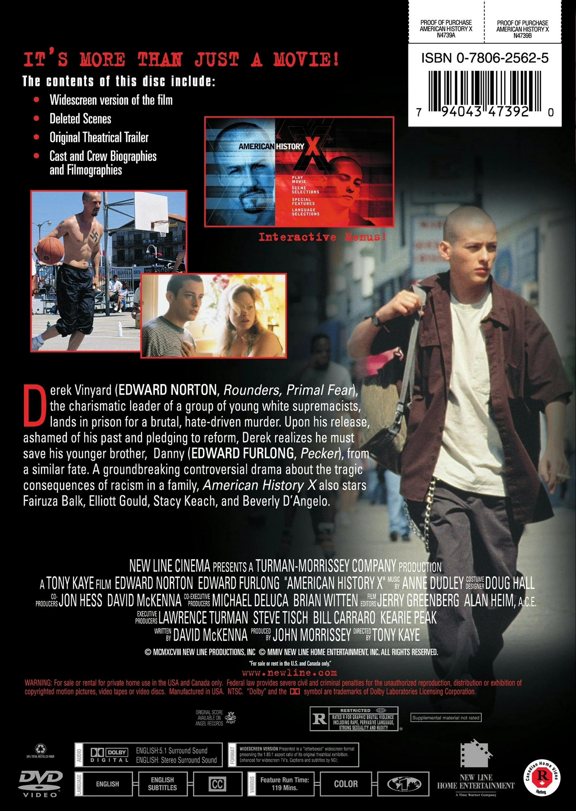 American History X [DVD] - Image 3