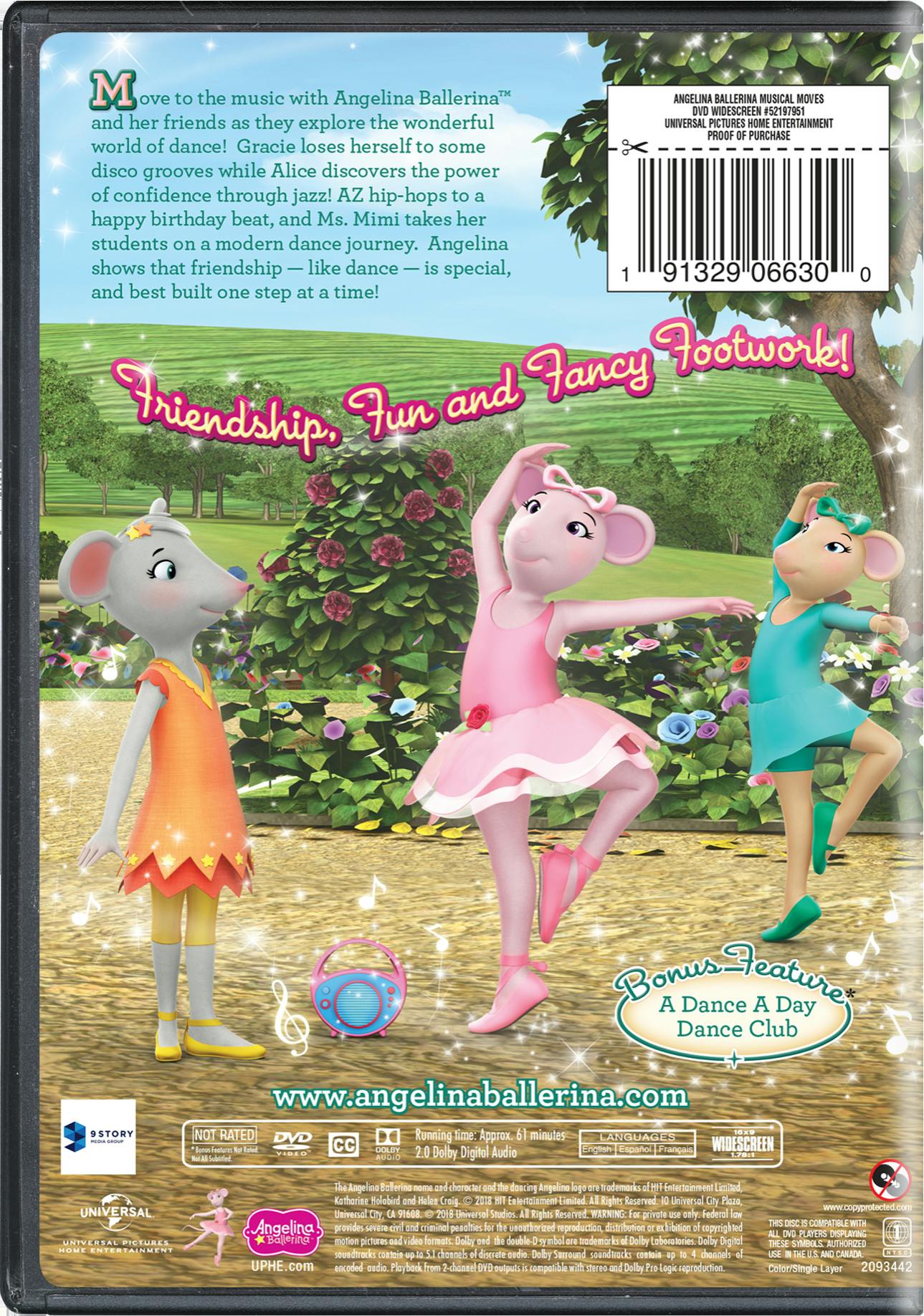Angelina Ballerina: Musical Moves [DVD] - Image 2