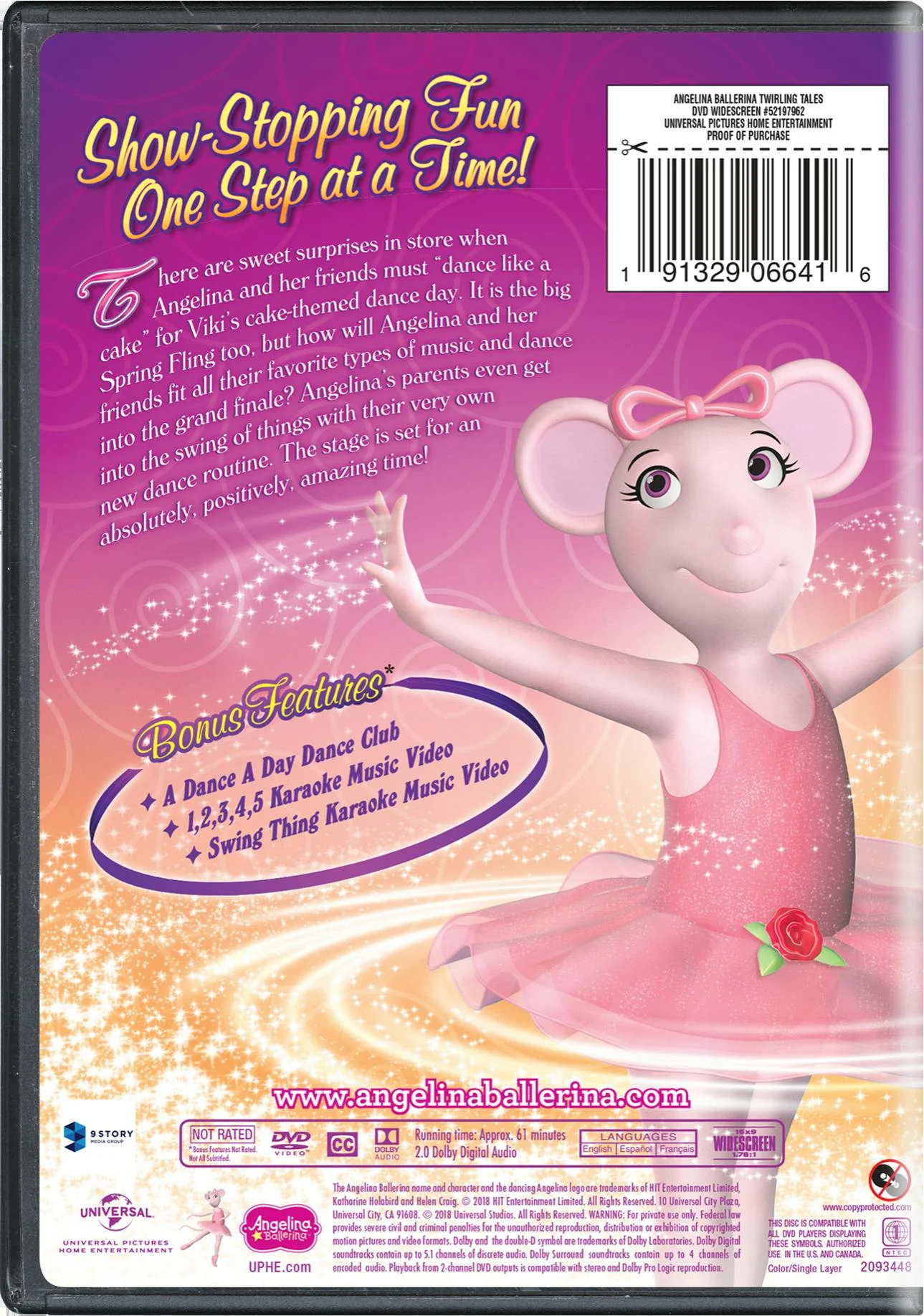 Angelina Ballerina: Twirling Tales [DVD] - Image 2
