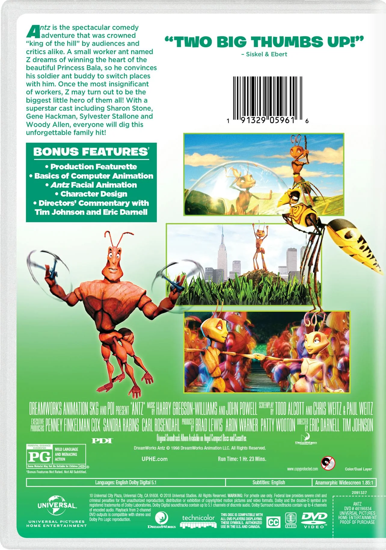 Antz (1998) (New Artwork) [DVD] - Image 2