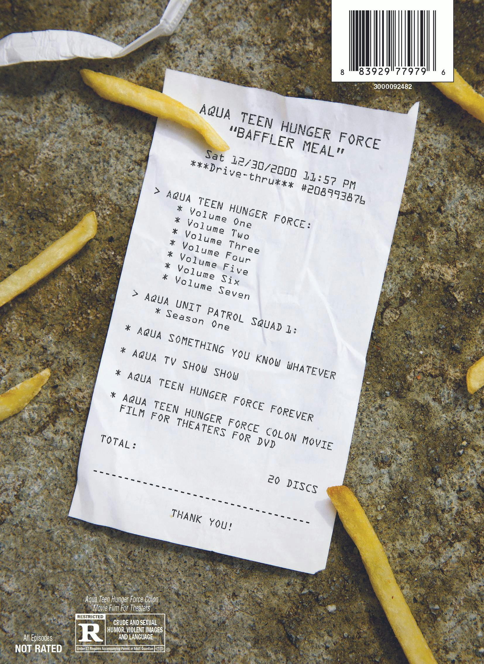 Aqua Teen Hunger Force: The Baffler Meal Complete Collection (DVD Set) [DVD] - Image 3