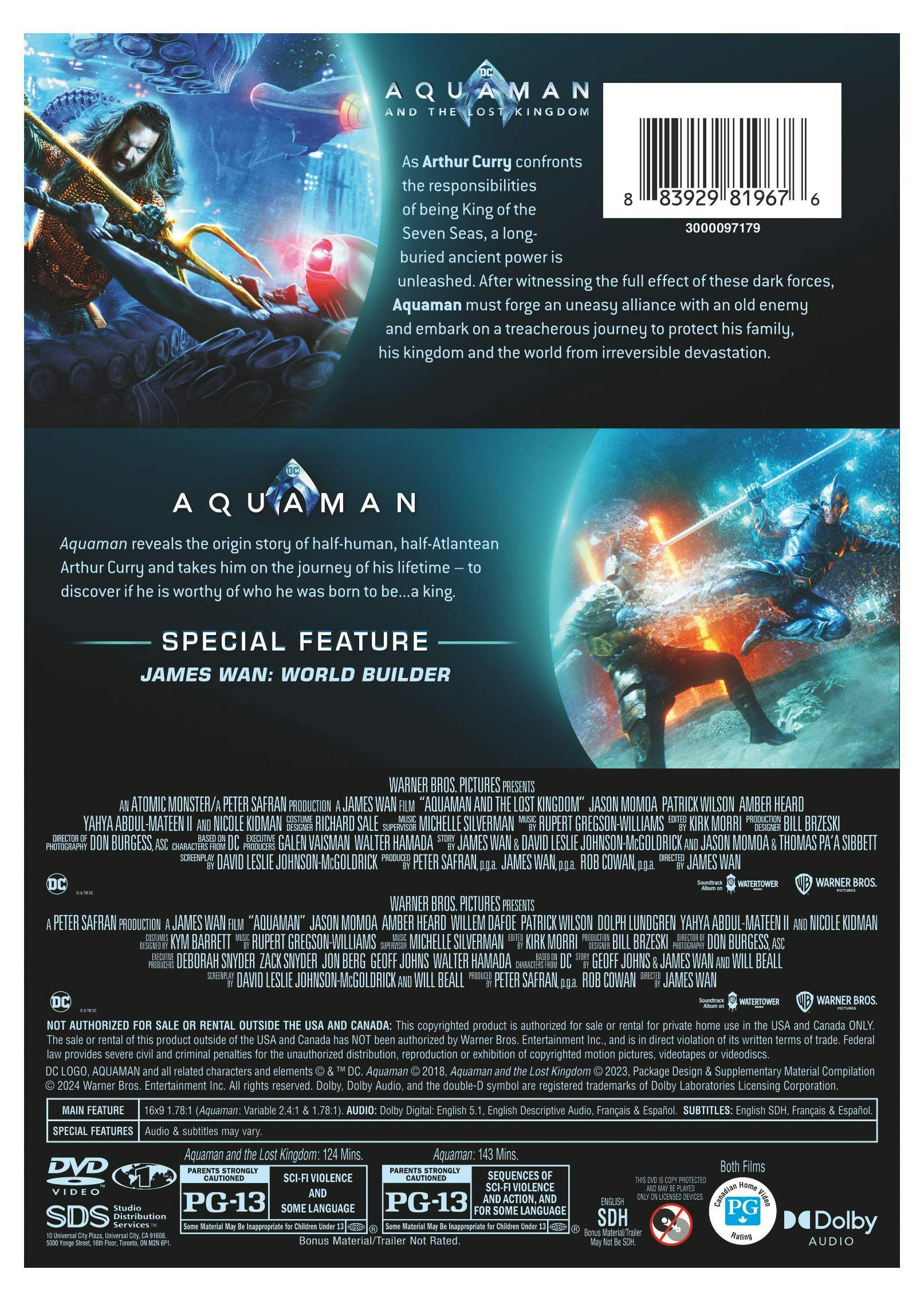 Aquaman 2-film Collection [DVD] - Image 3