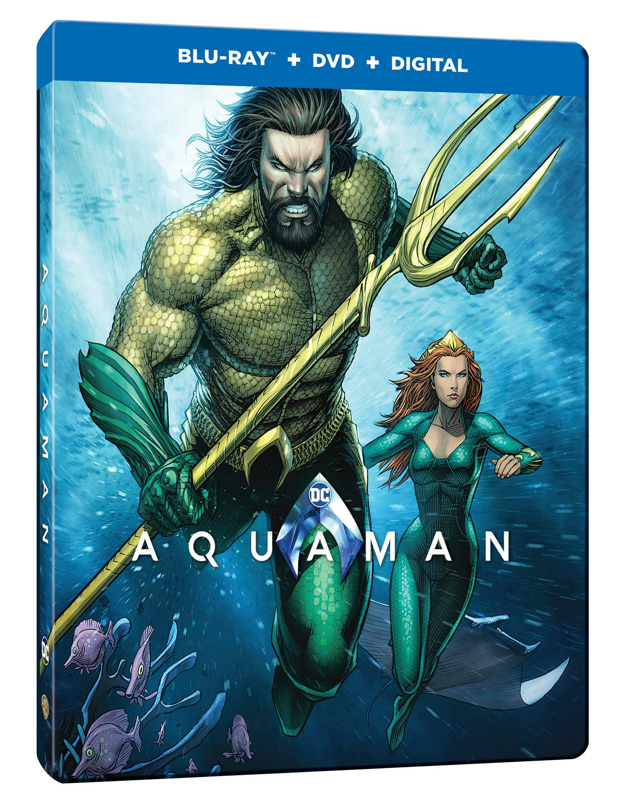 Aquaman (Blu-ray Steelbook + DVD) [Blu-ray] - Image 2