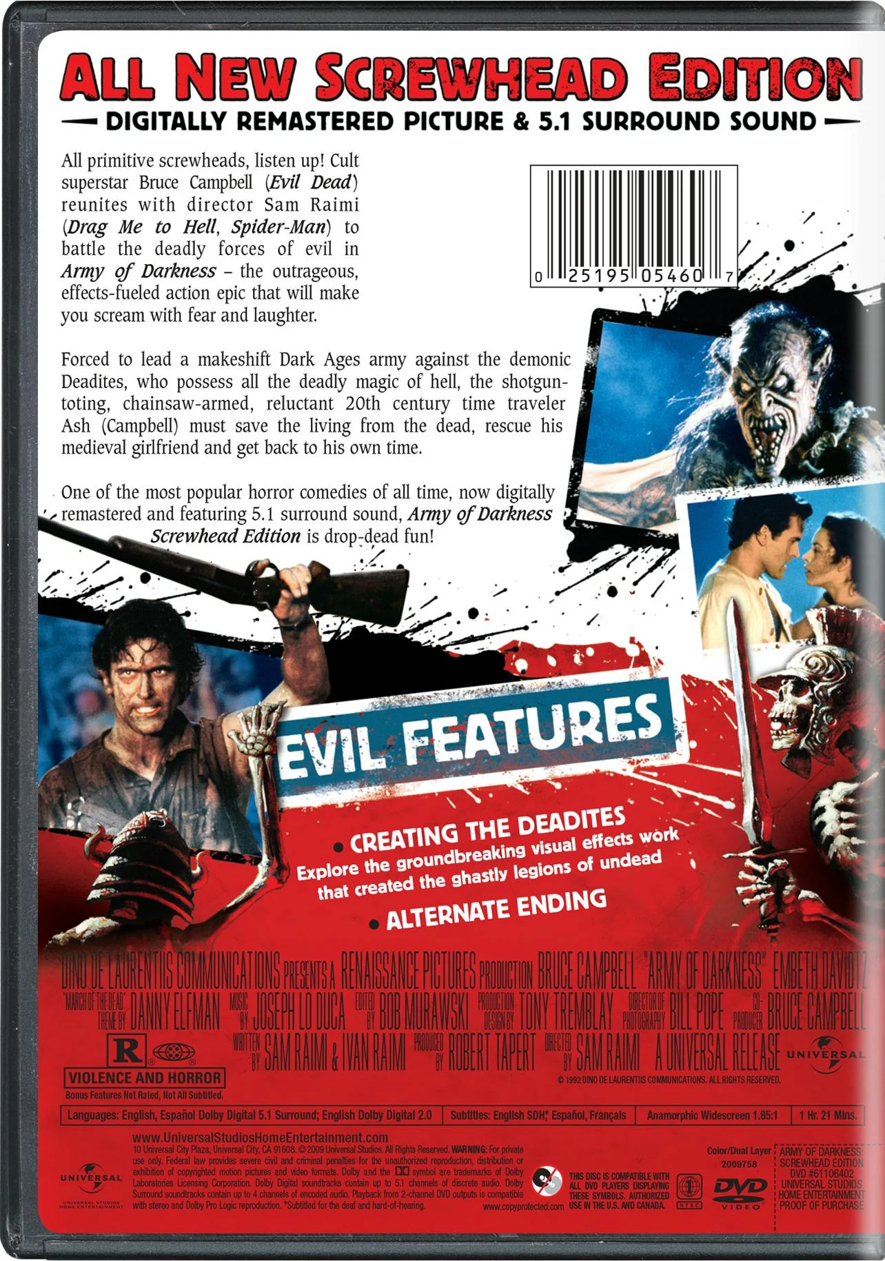 Army of Darkness - The Evil Dead 3 (DVD Special Edition) [DVD] - Image 2