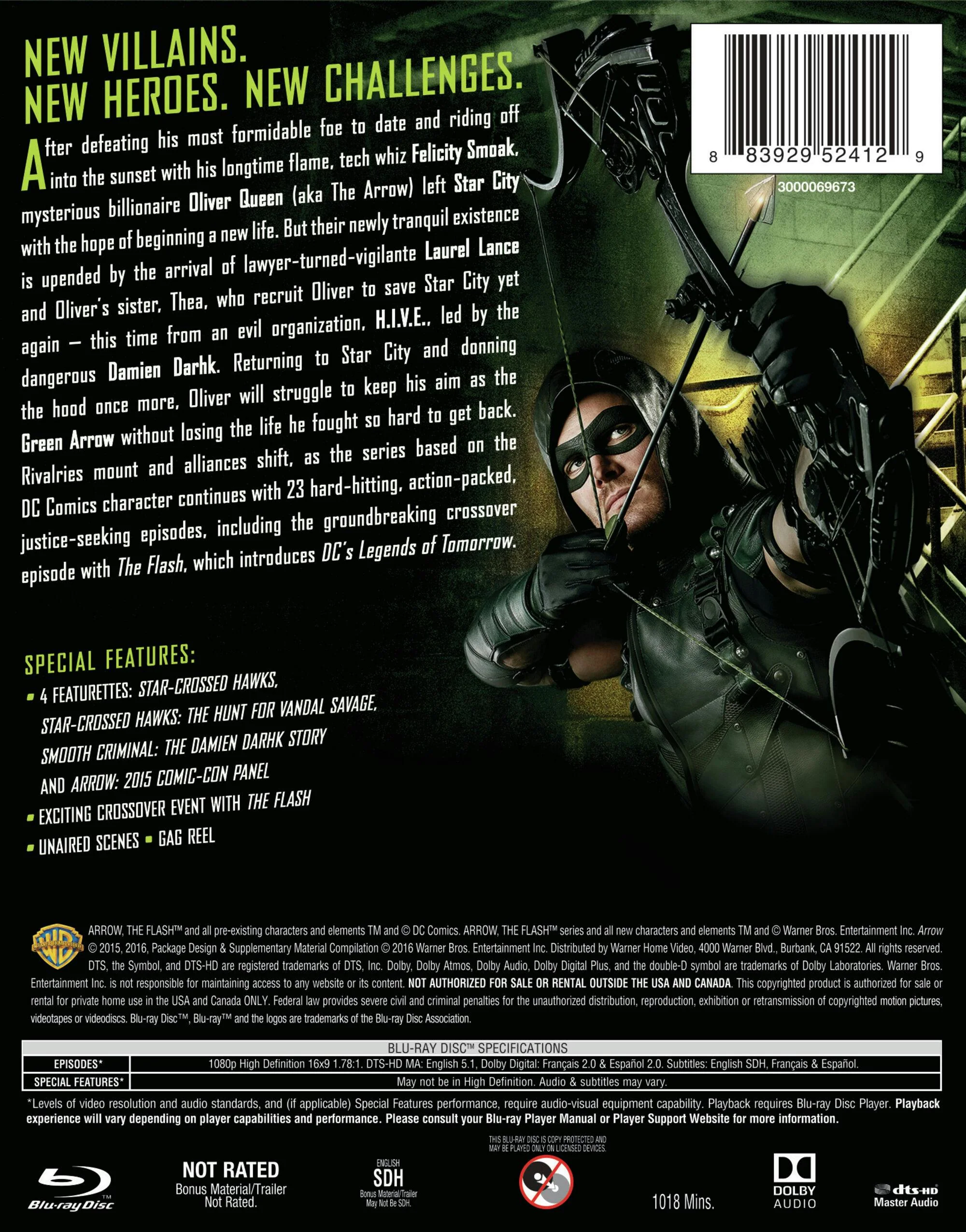 Arrow: The Complete Fourth Season [Blu-ray] - Image 3