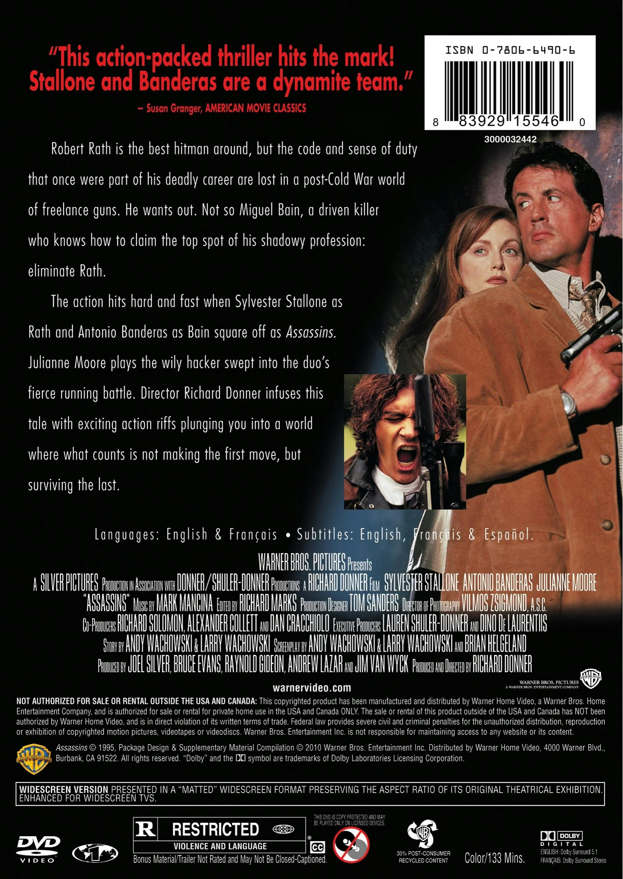 Assassins (DVD New Packaging) [DVD] - Image 3