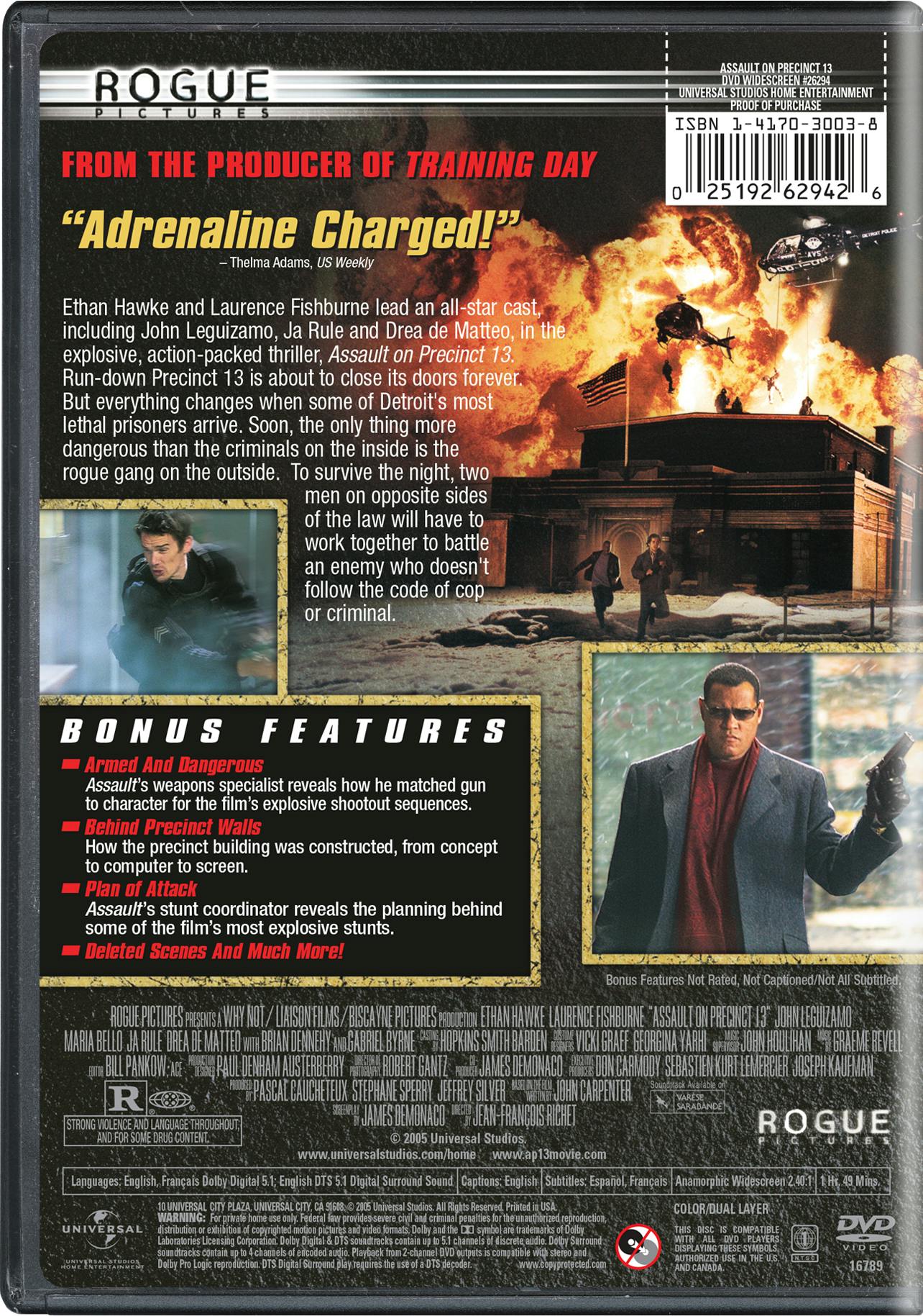 Assault On Precinct 13 (DVD Widescreen) [DVD] - Image 2