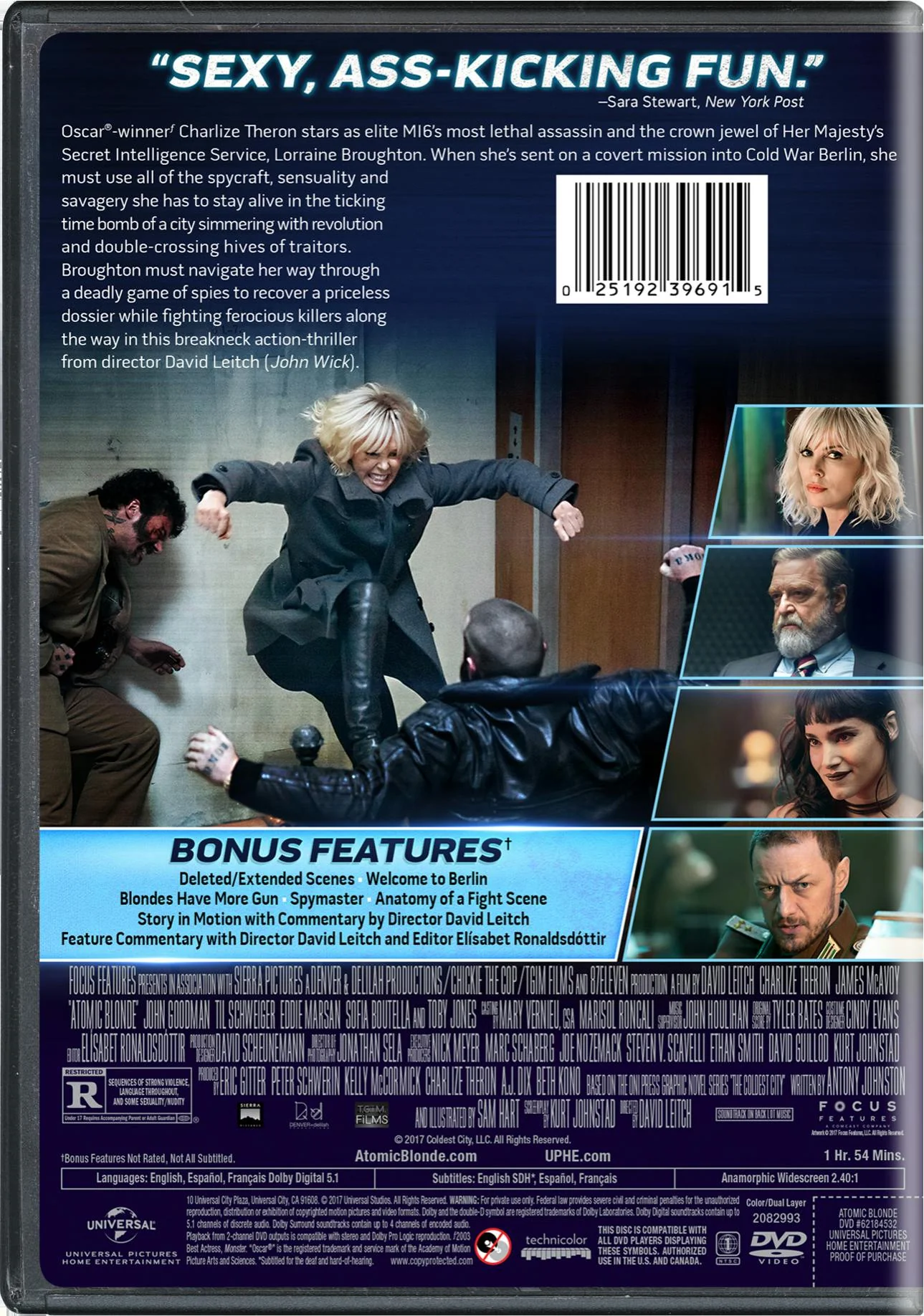 Atomic Blonde [DVD] - Image 2