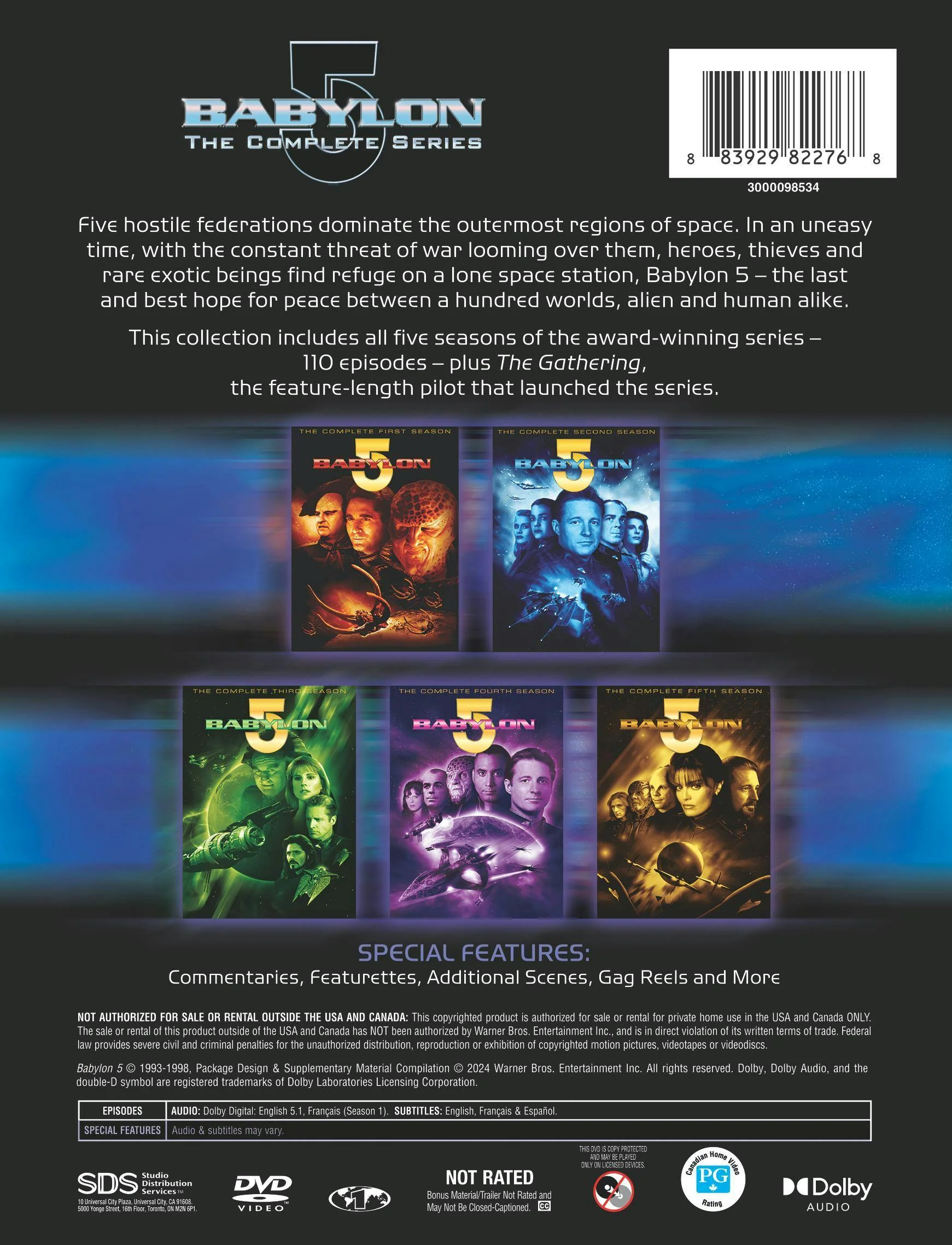 Babylon 5: The Complete Series [DVD] - Image 3