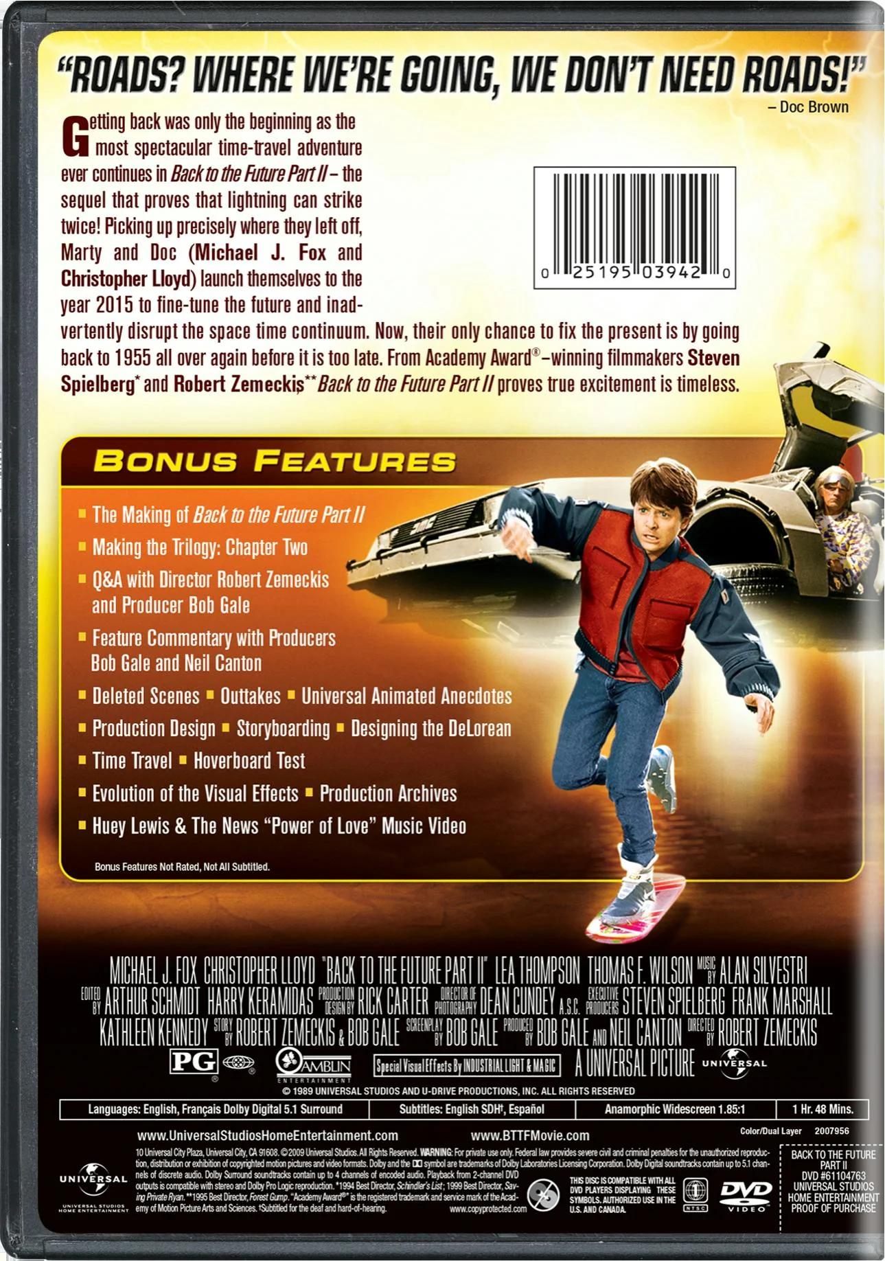 Back to the Future: Part 2 (DVD Special Edition) [DVD] - Image 3