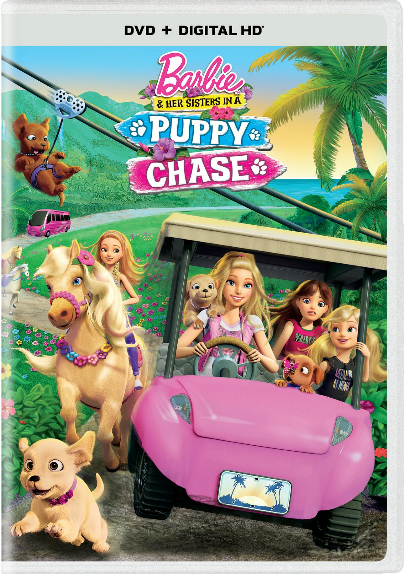 Barbie and Her Sisters in a Puppy Chase (DVD + Digital HD) [DVD]