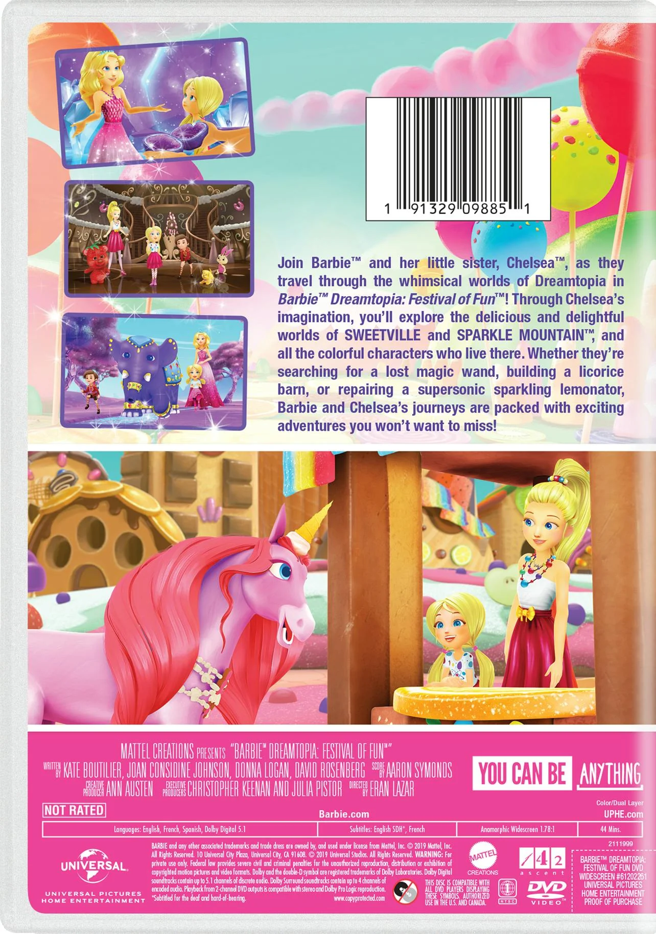 Barbie Dreamtopia: Festival of Fun [DVD] - Image 2