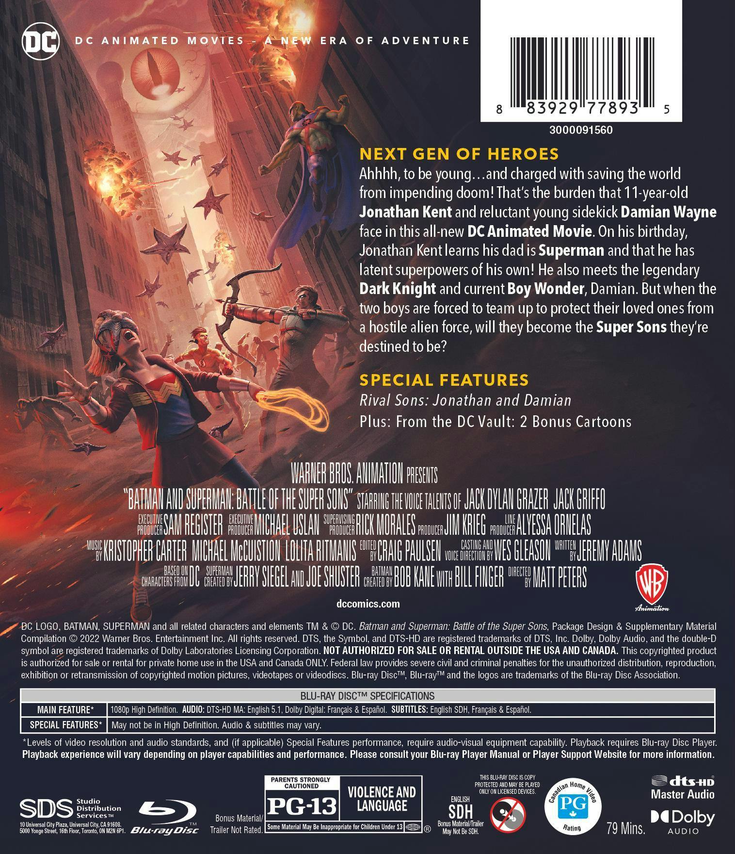 Batman and Superman: Battle of the Super Sons [Blu-ray] - Image 3