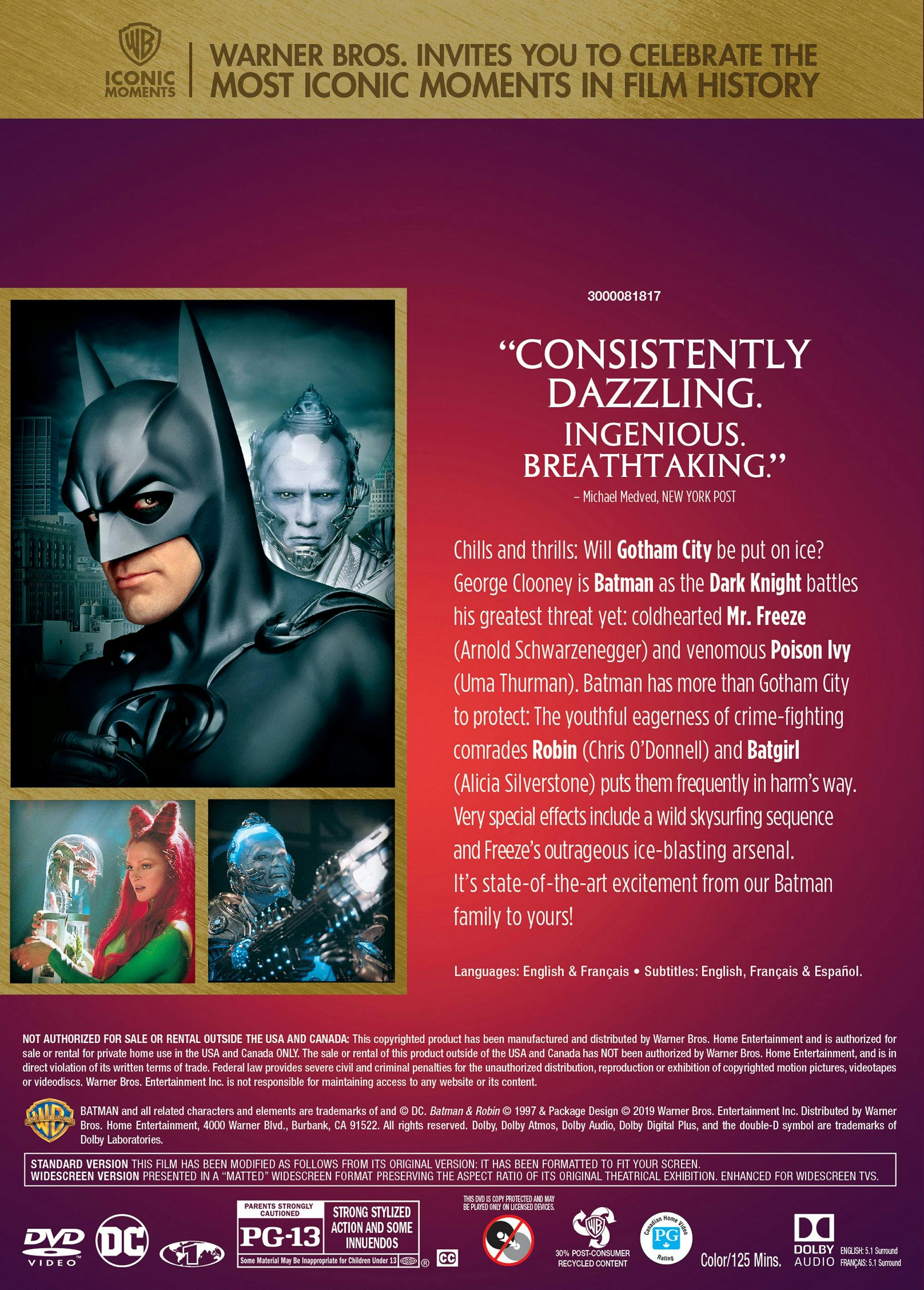 Batman & Robin [DVD] - Image 3