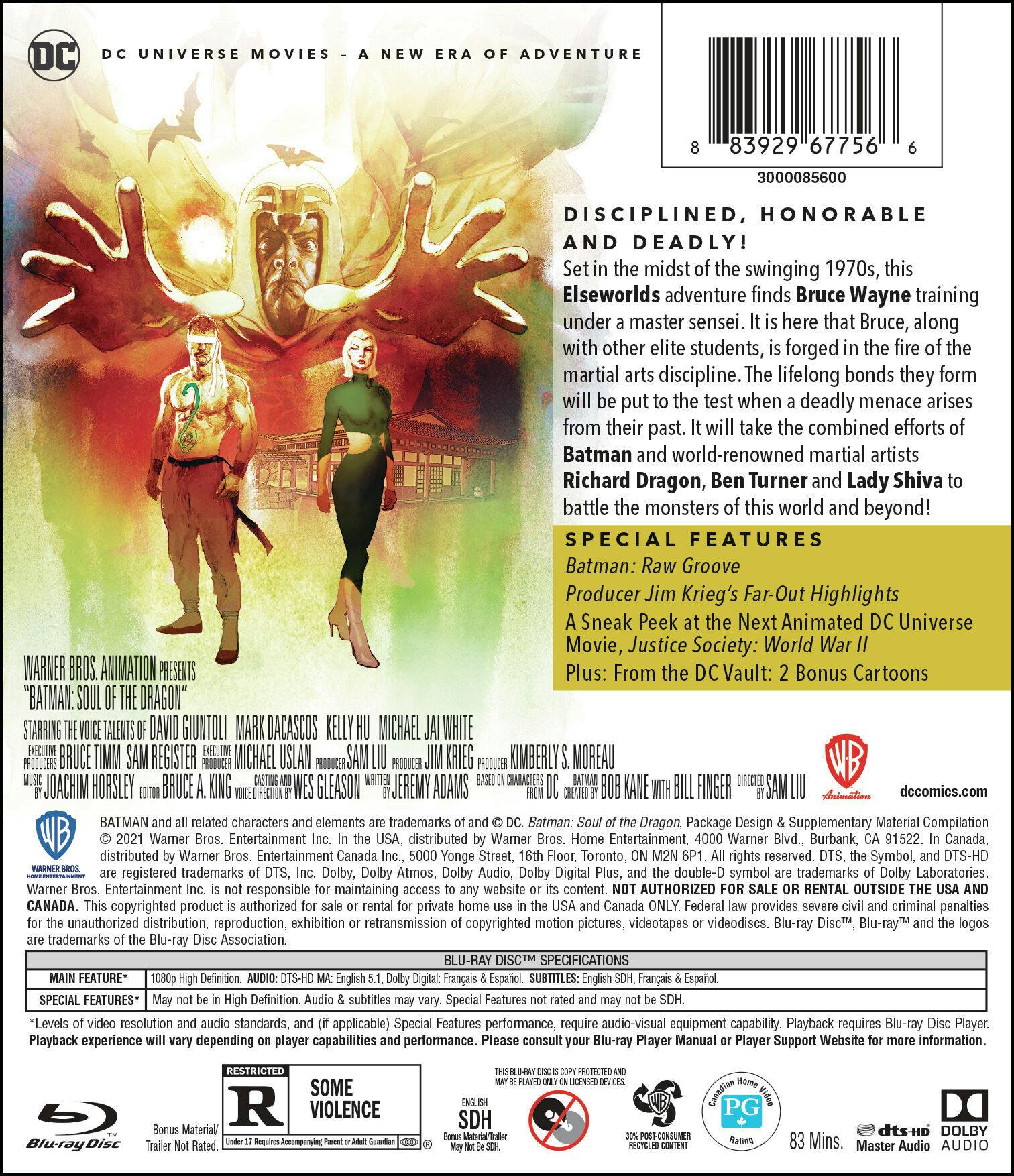 Batman: Soul of the Dragon [Blu-ray] - Image 3