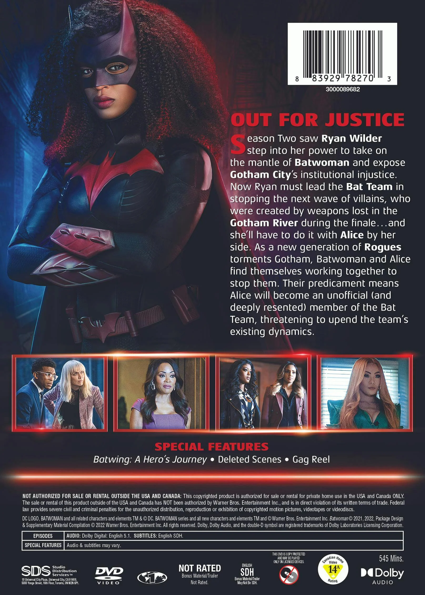 Batwoman: The Third and Final Season (Box Set) [DVD] - Image 2