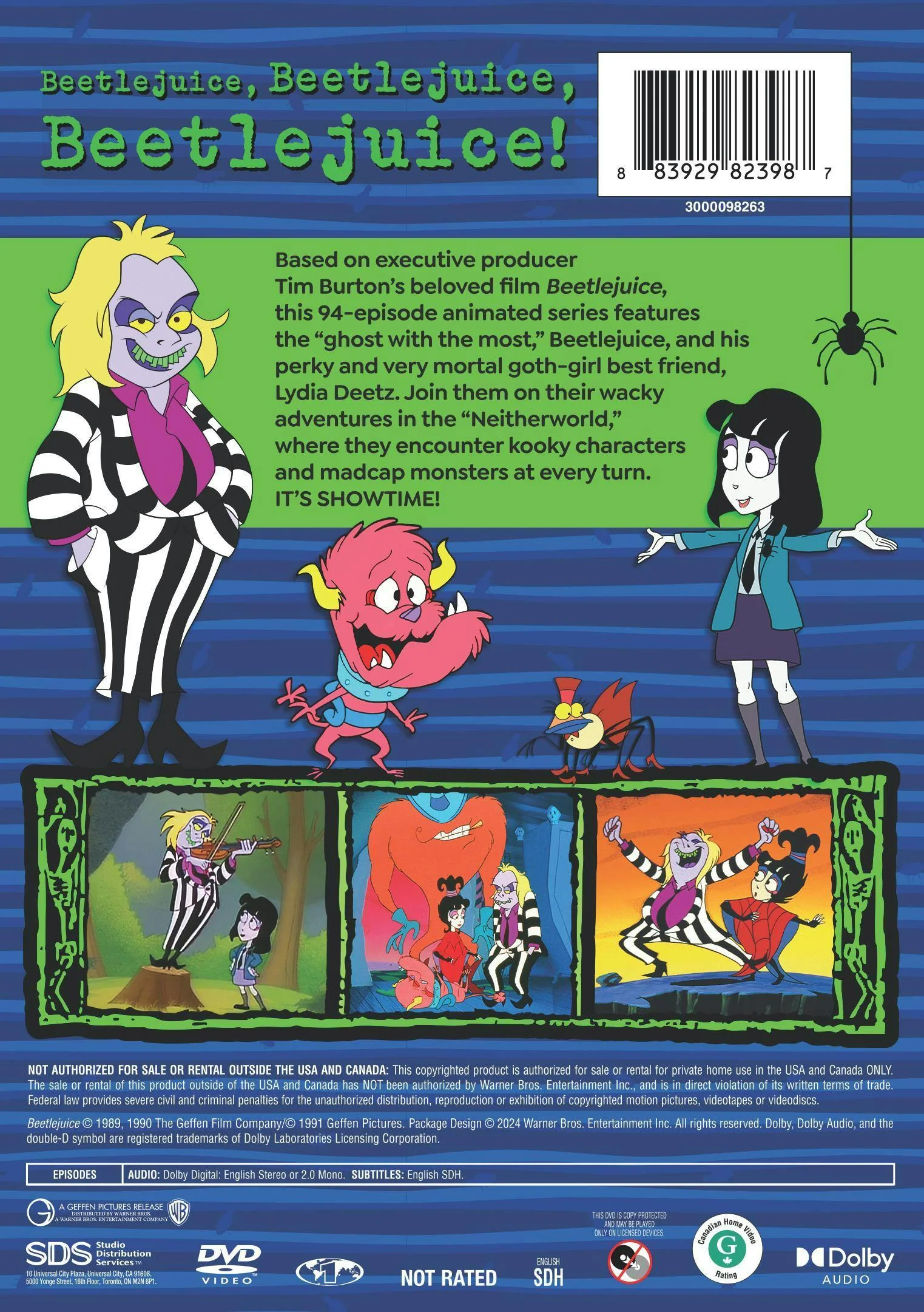 Beetlejuice: The Complete Series [DVD] - Image 3