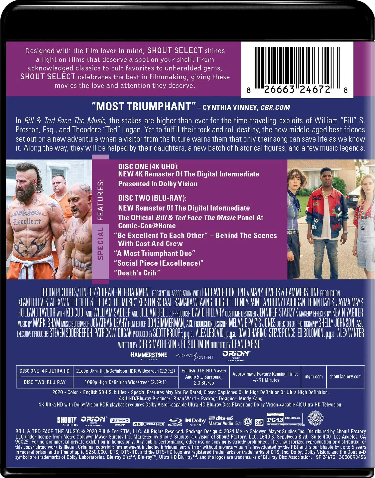 Bill & Ted's Bogus Journey (4K Ultra HD + Blu-ray) [UHD] - Image 3