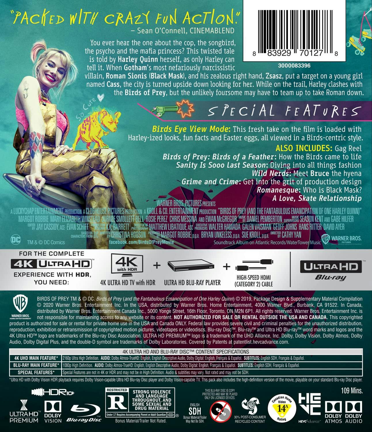 Birds of Prey - And the Fantabulous Emancipation of One Harley... (4K Ultra HD + Blu-ray) [UHD] - Image 3