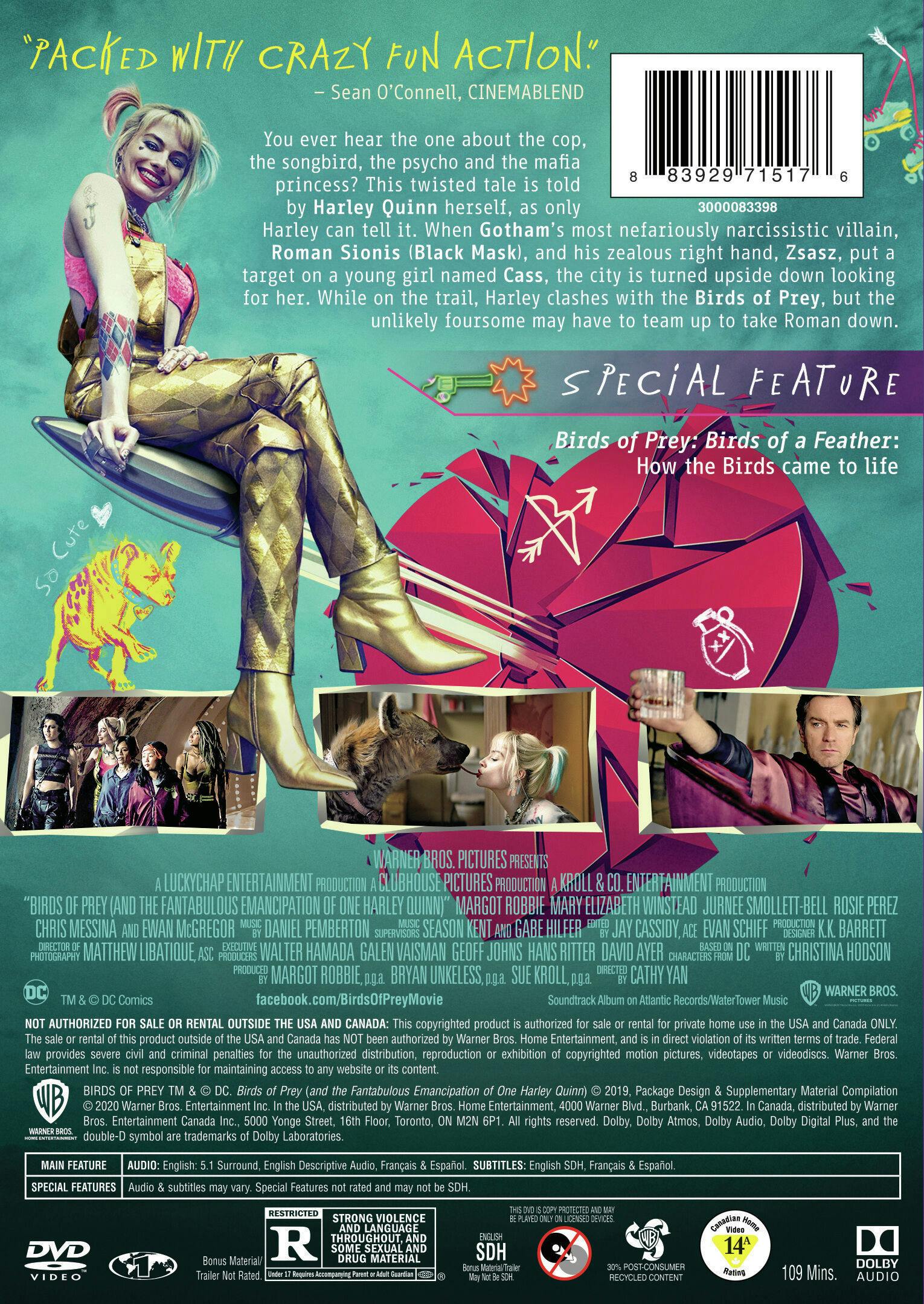 Birds of Prey - And the Fantabulous Emancipation of One Harley... [DVD] - Image 2