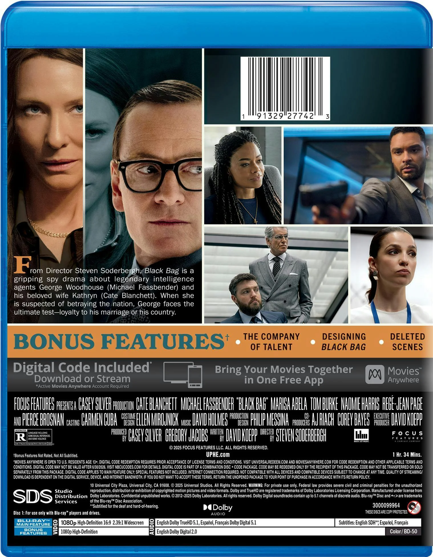 Black Bag - Collector's Edition Blu-ray + Digital [Blu-ray] - Image 3
