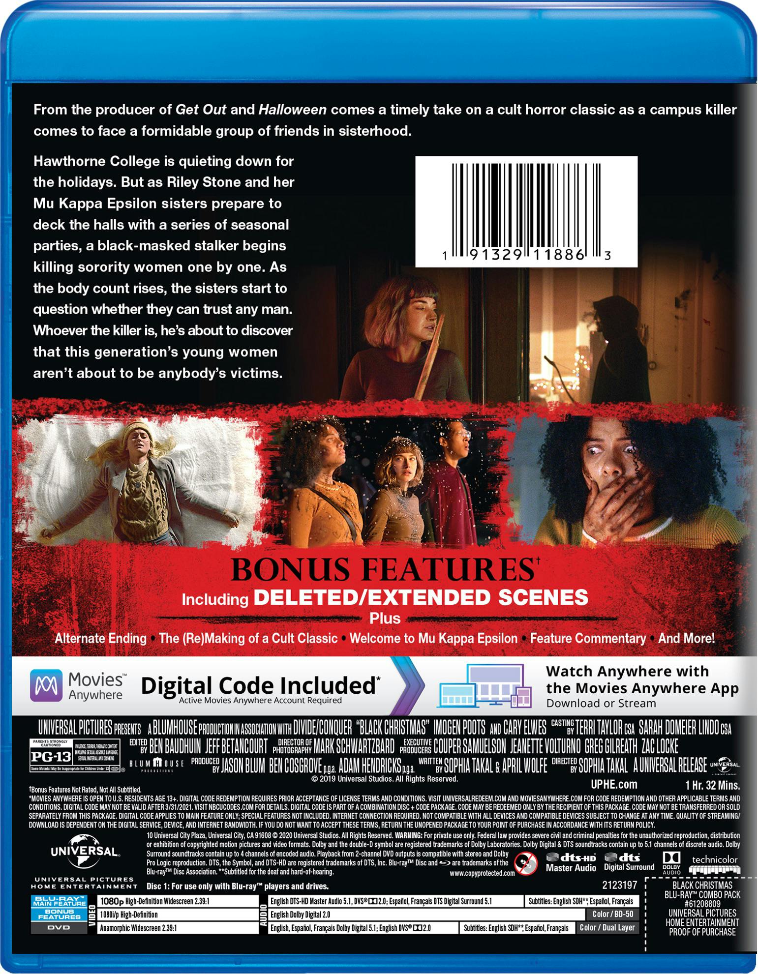 Black Christmas (DVD + Digital) [Blu-ray] - Image 2