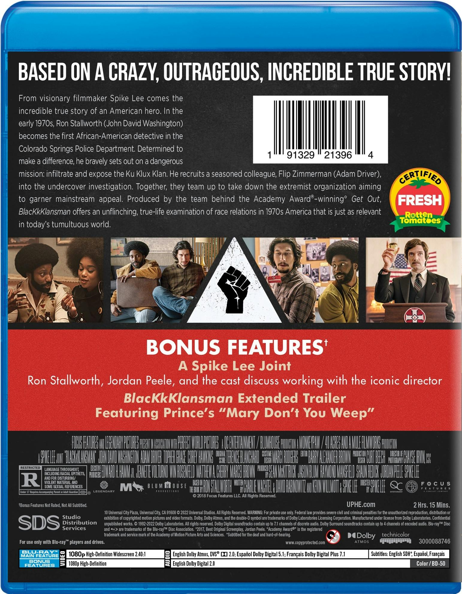 BlackkKlansman [Blu-ray] - Image 2