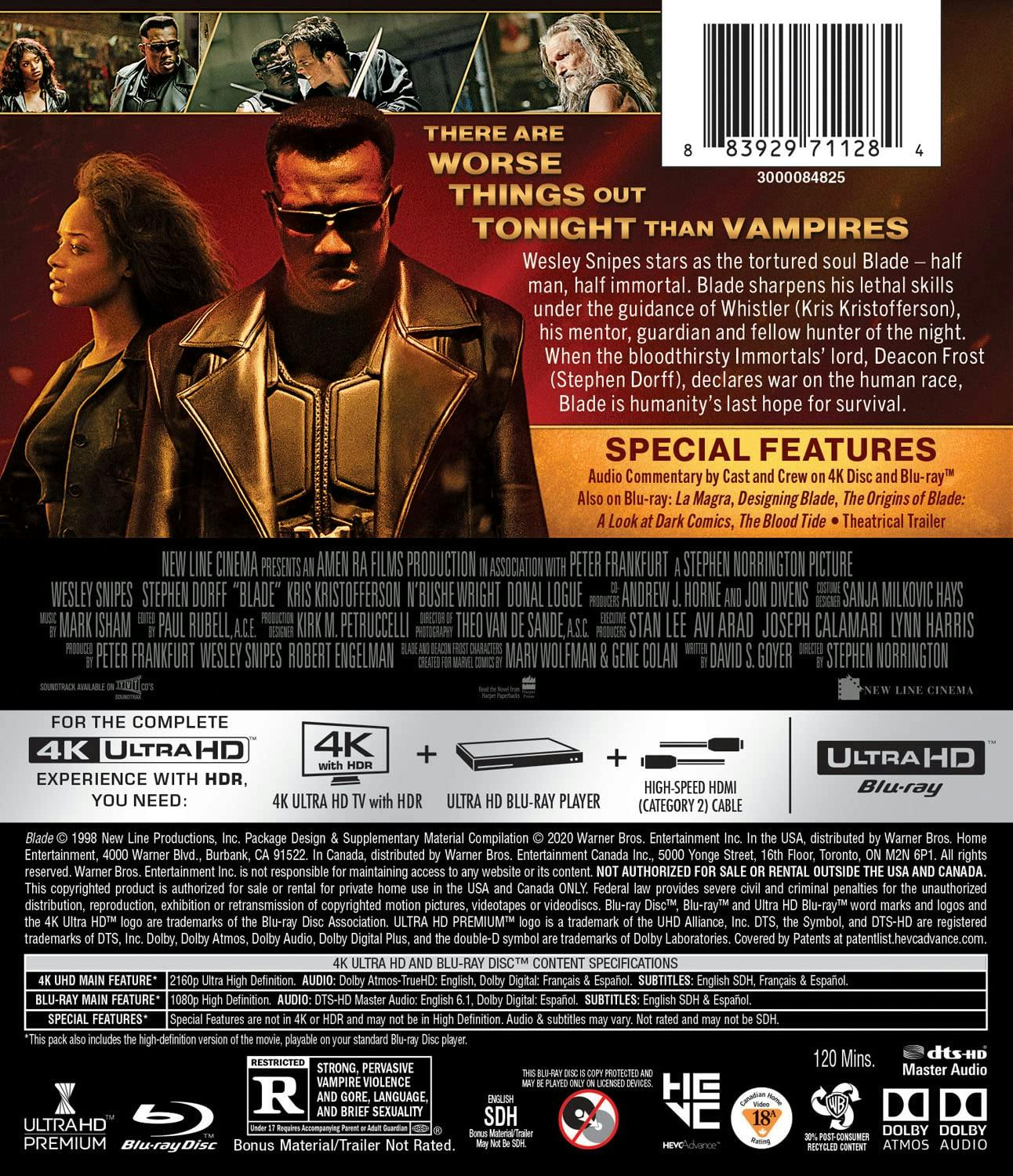 Blade (4K Ultra HD + Blu-ray) [UHD] - Image 3