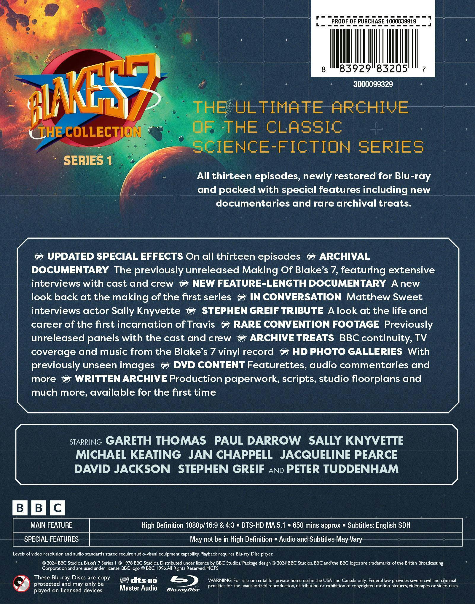 Blake's 7: The Complete First Series [Blu-ray] - Image 3