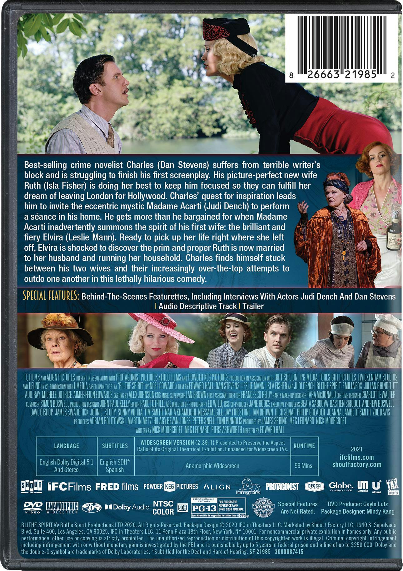 Blithe Spirit [DVD] - Image 2