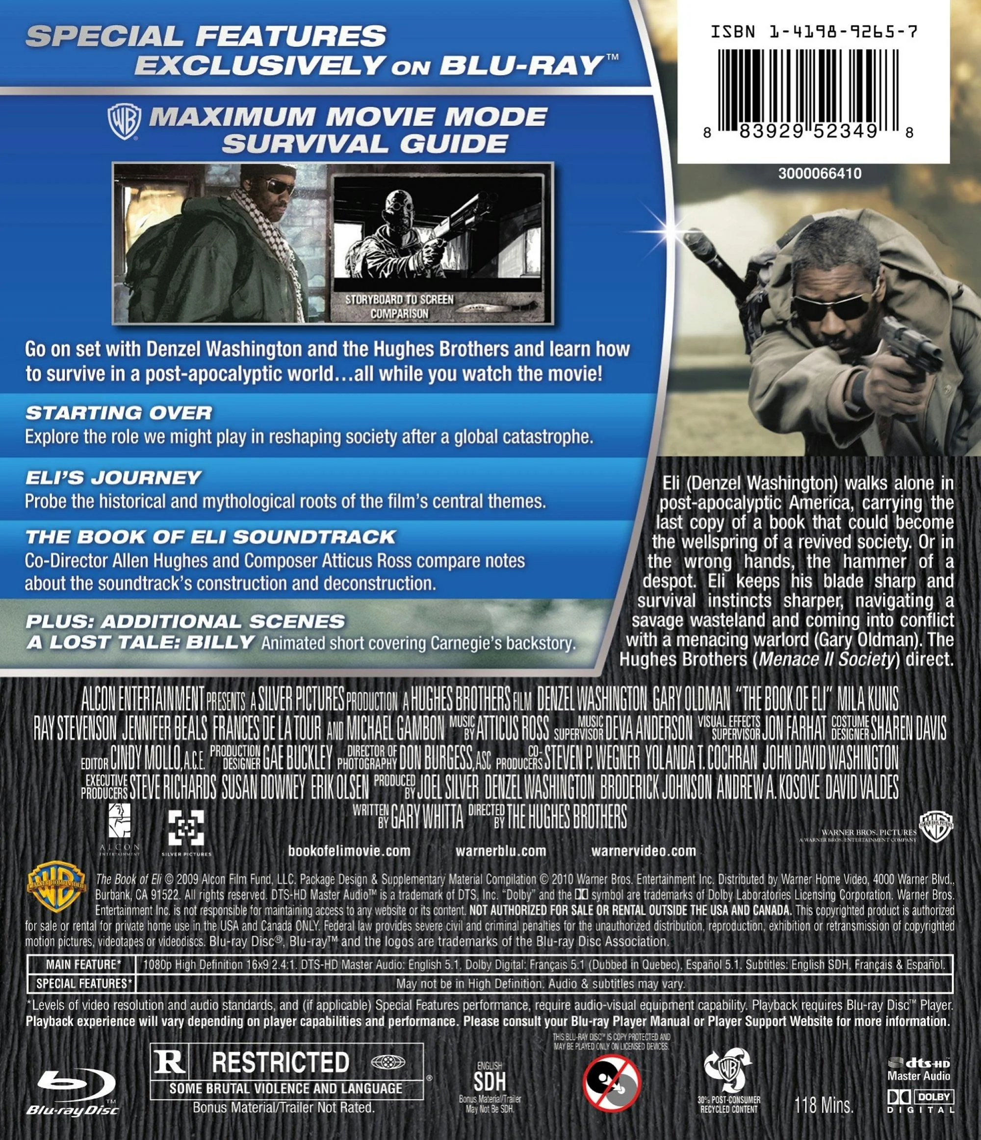 The Book of Eli (Blu-ray New Box Art) [Blu-ray] - Image 3