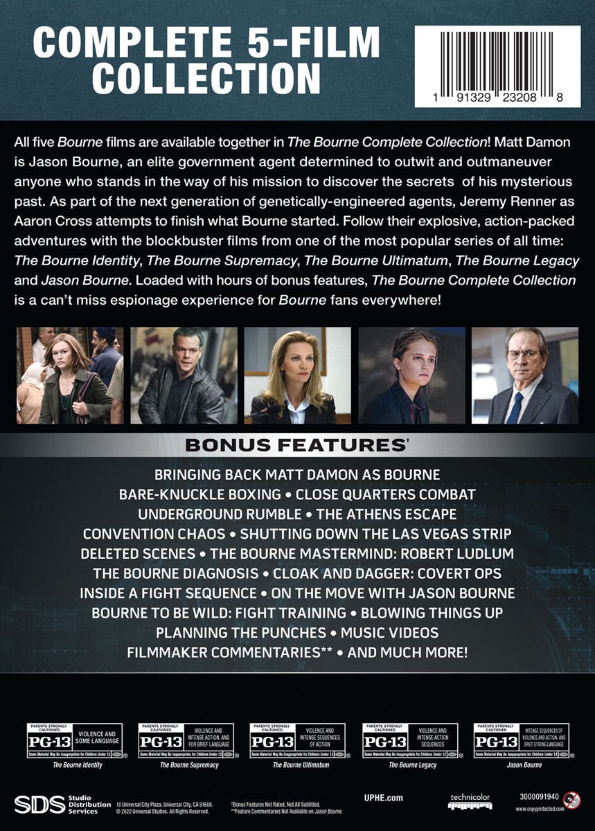 Bourne: The Ultimate 5-movie Collection (Box Set) [DVD] - Image 3