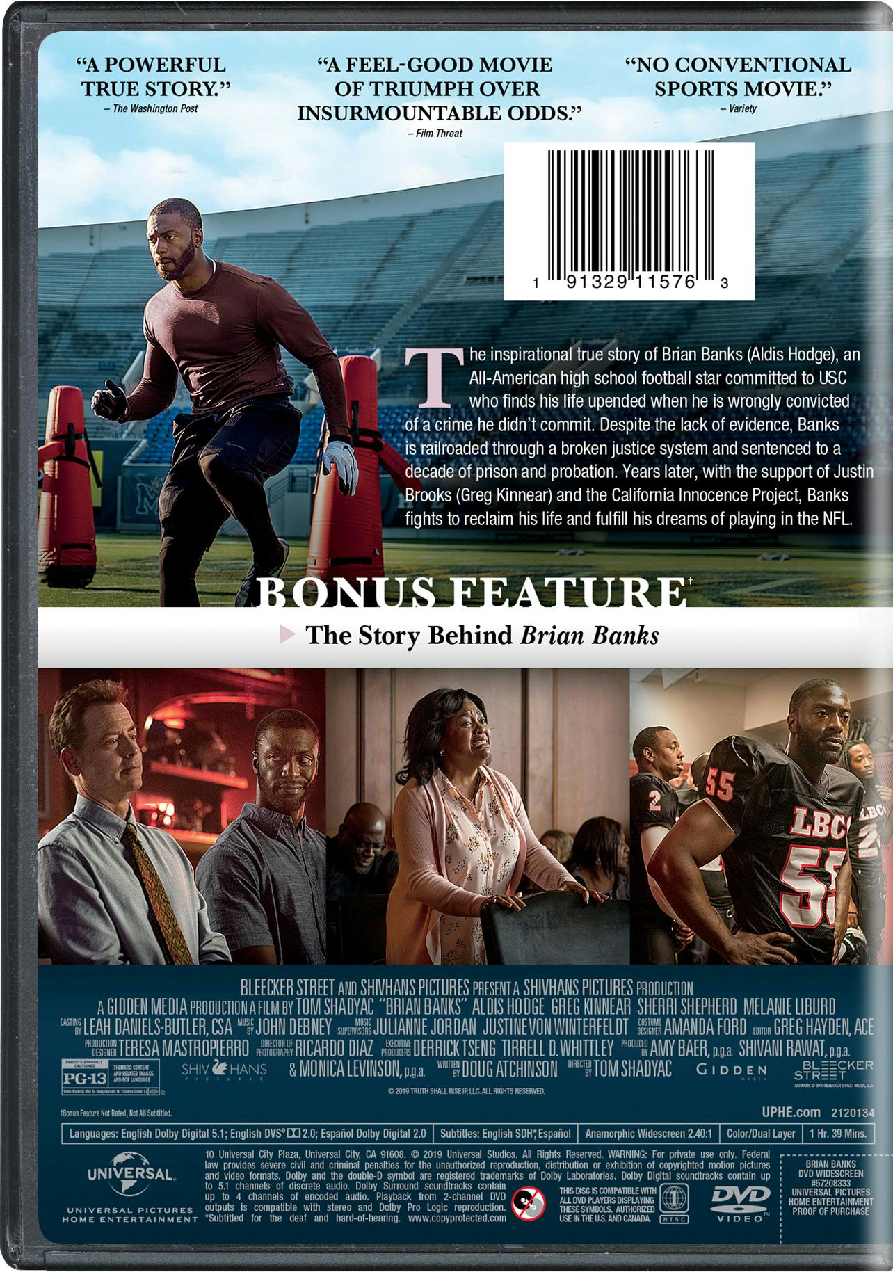 Brian Banks [DVD] - Image 2
