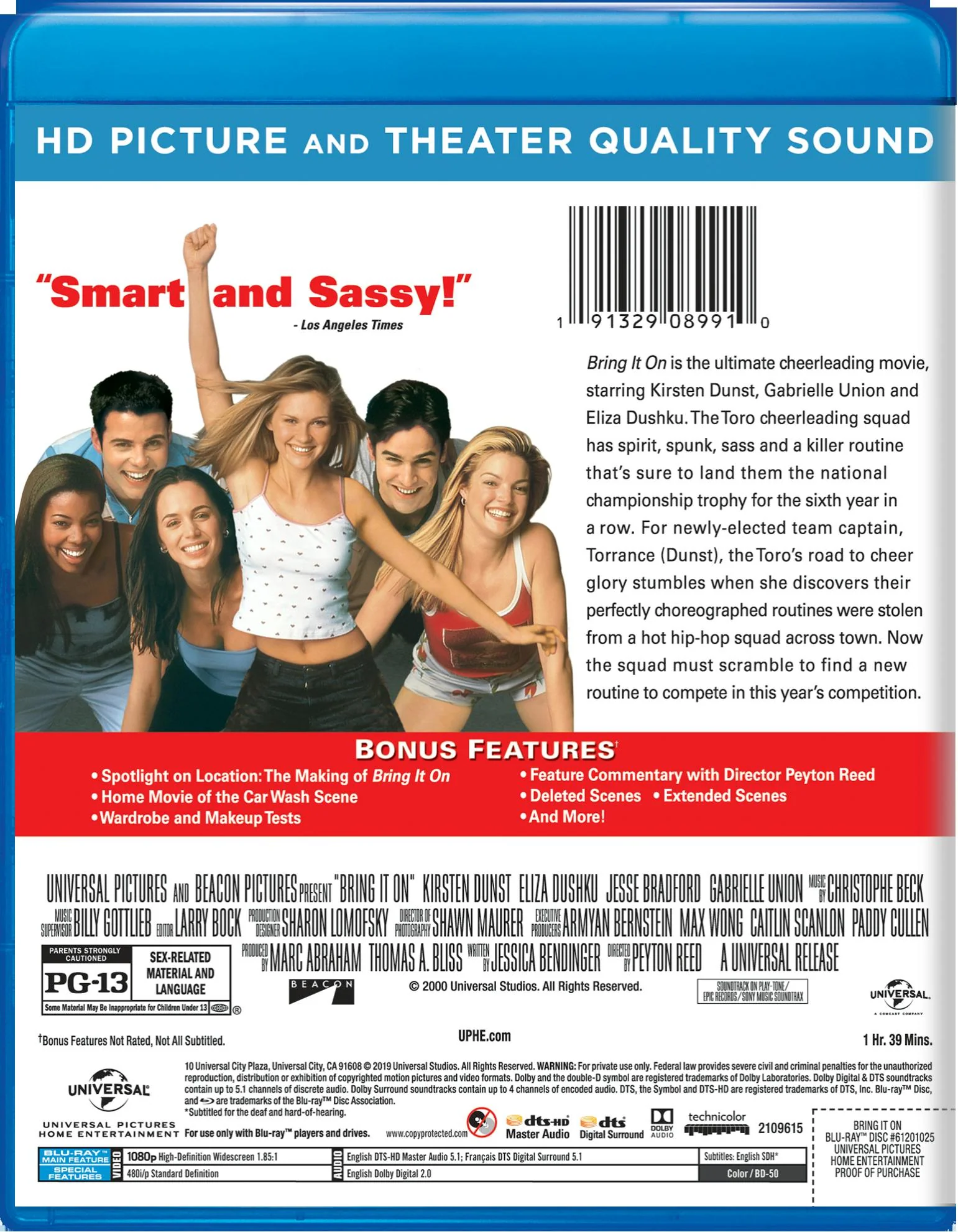 Bring It On (Blu-ray New Box Art) [Blu-ray] - Image 2