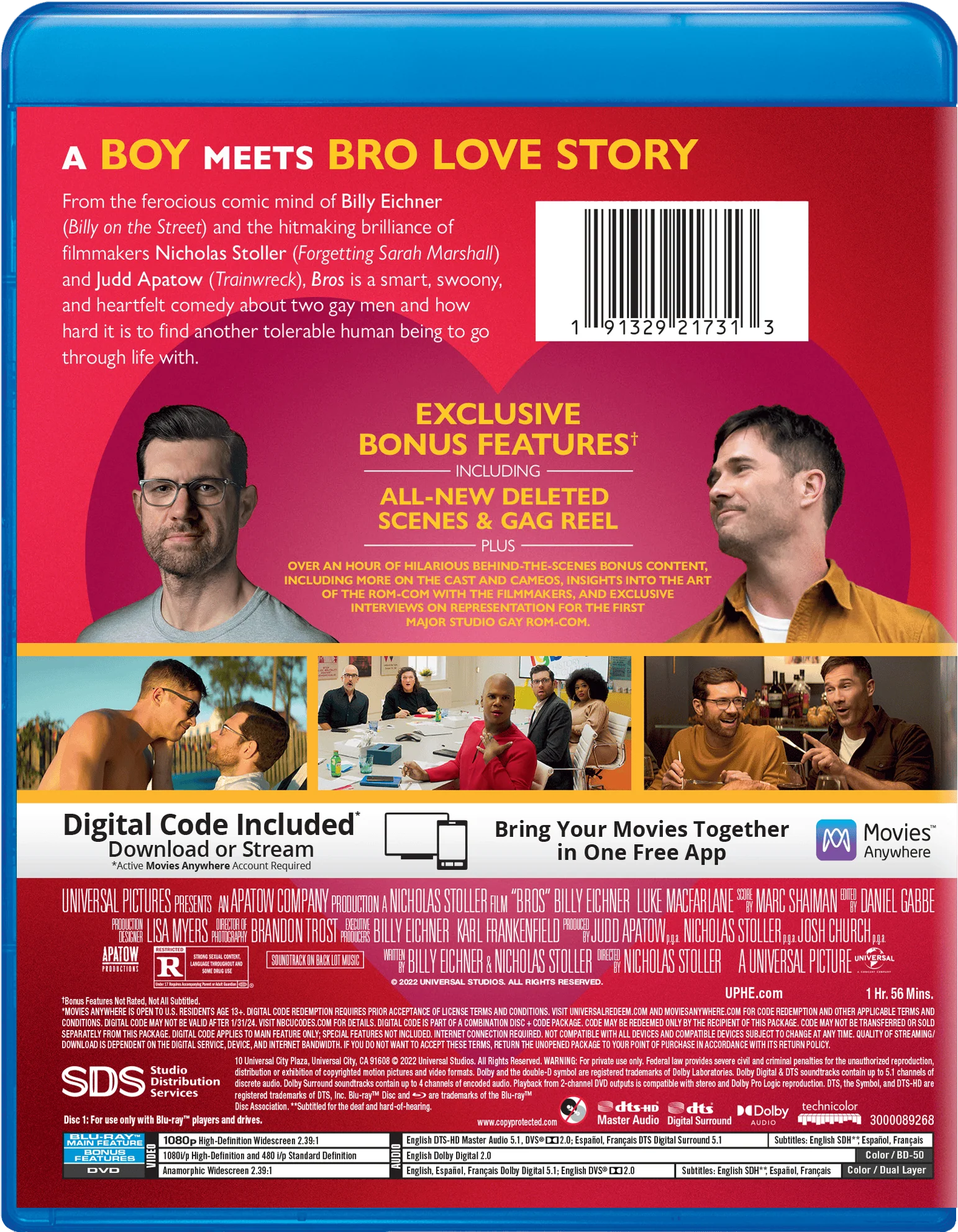 Bros (with DVD) [Blu-ray] - Image 3