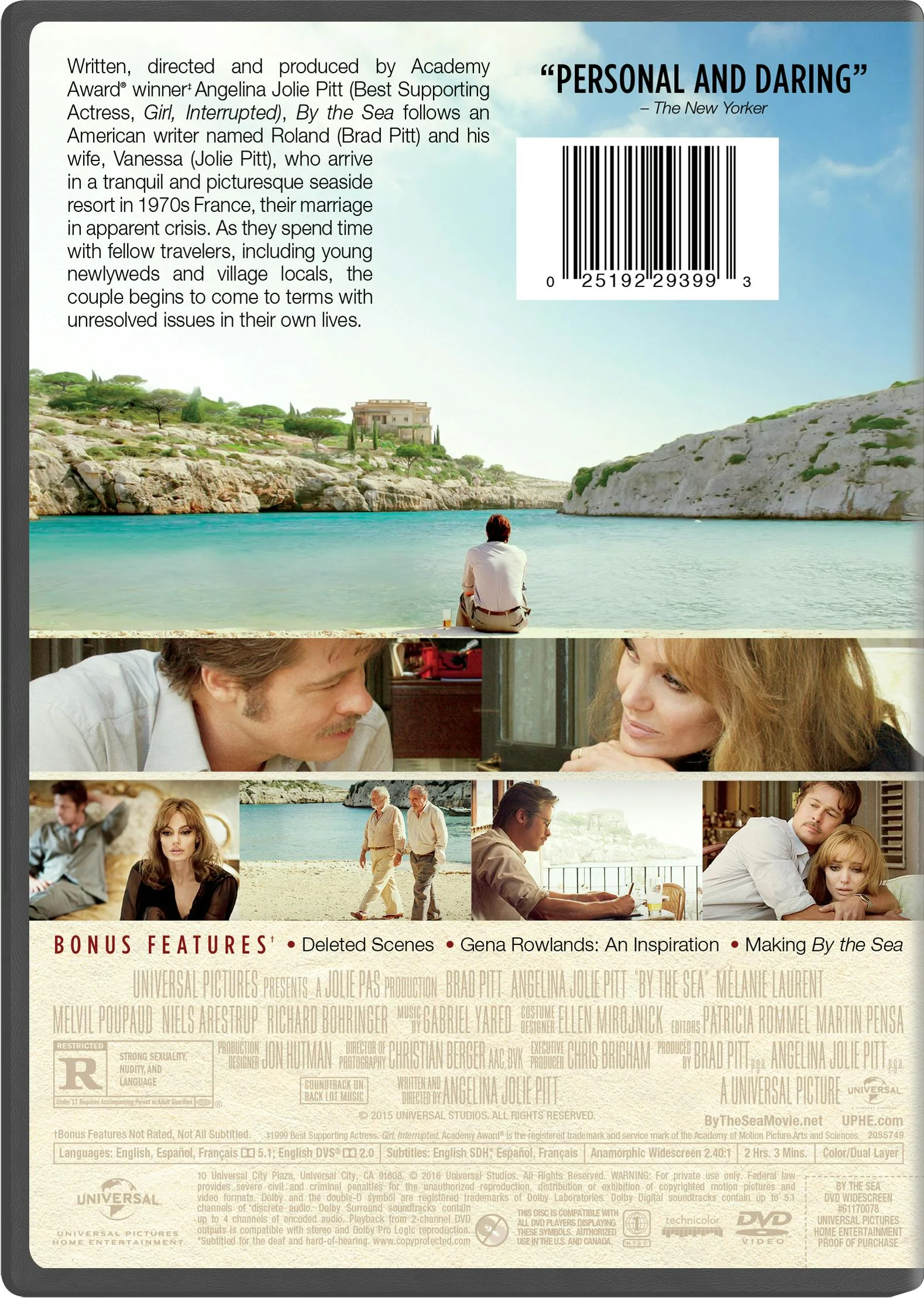 By the Sea [DVD] - Image 2