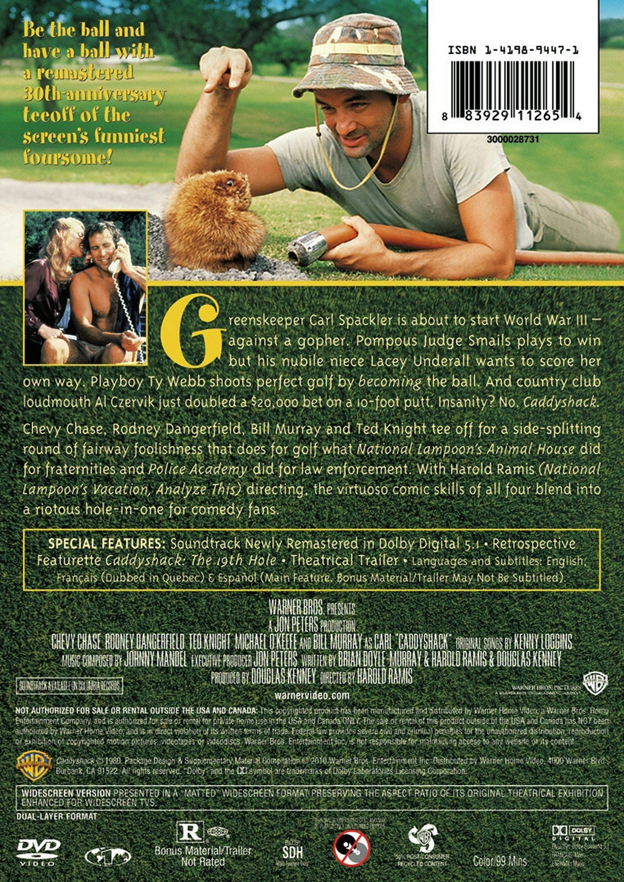 Caddyshack (30th Anniversary Edition) [DVD] - Image 2