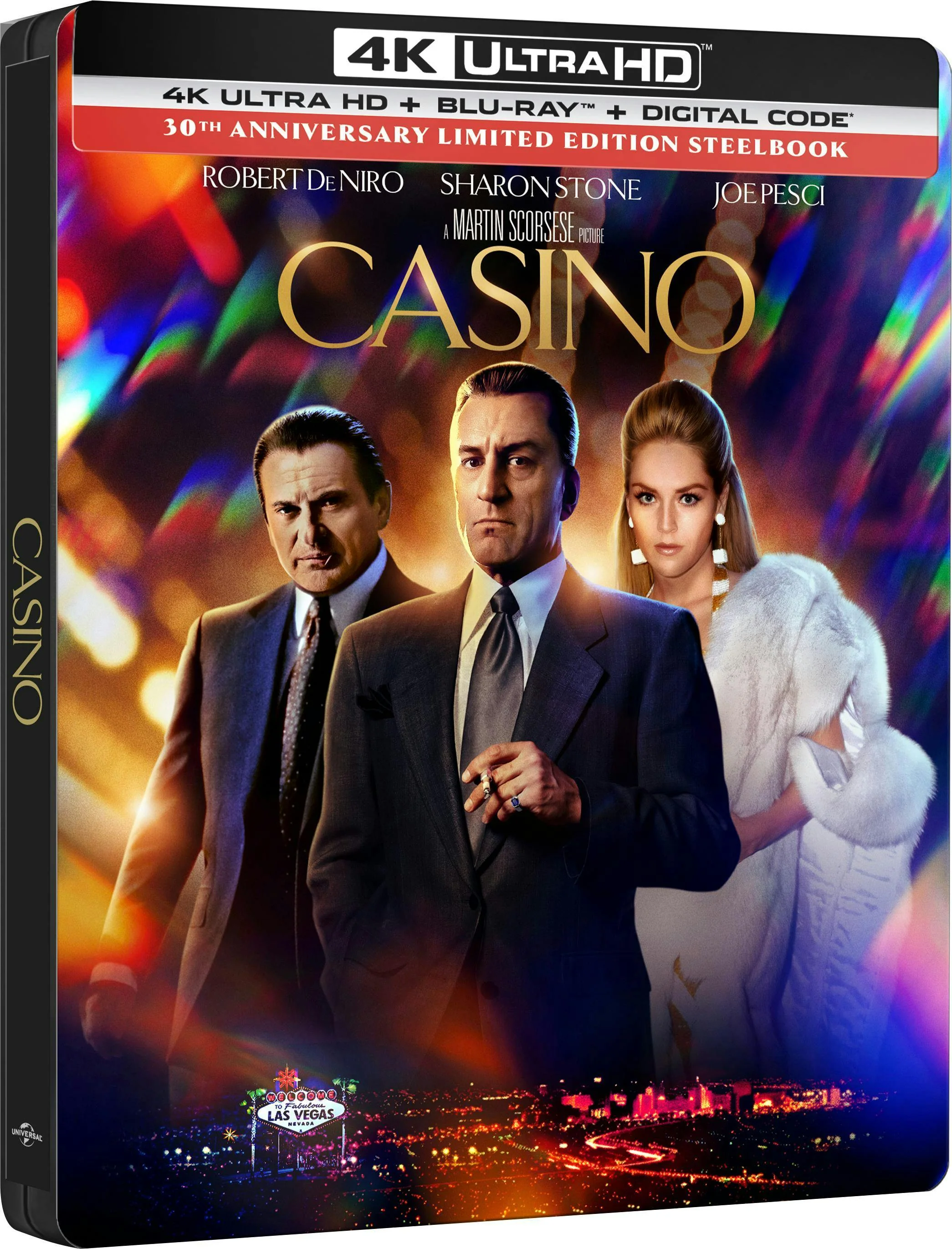 Casino (Limited Edition 4K Ultra HD Steelbook + Blu-ray + Digital) [UHD] - Image 2