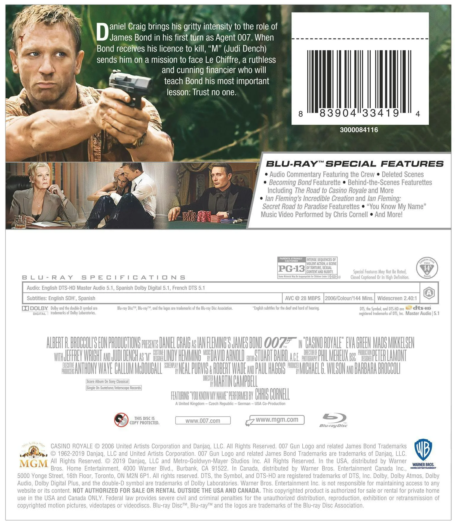 Casino Royale (Blu-ray New Box Art) [Blu-ray] - Image 2