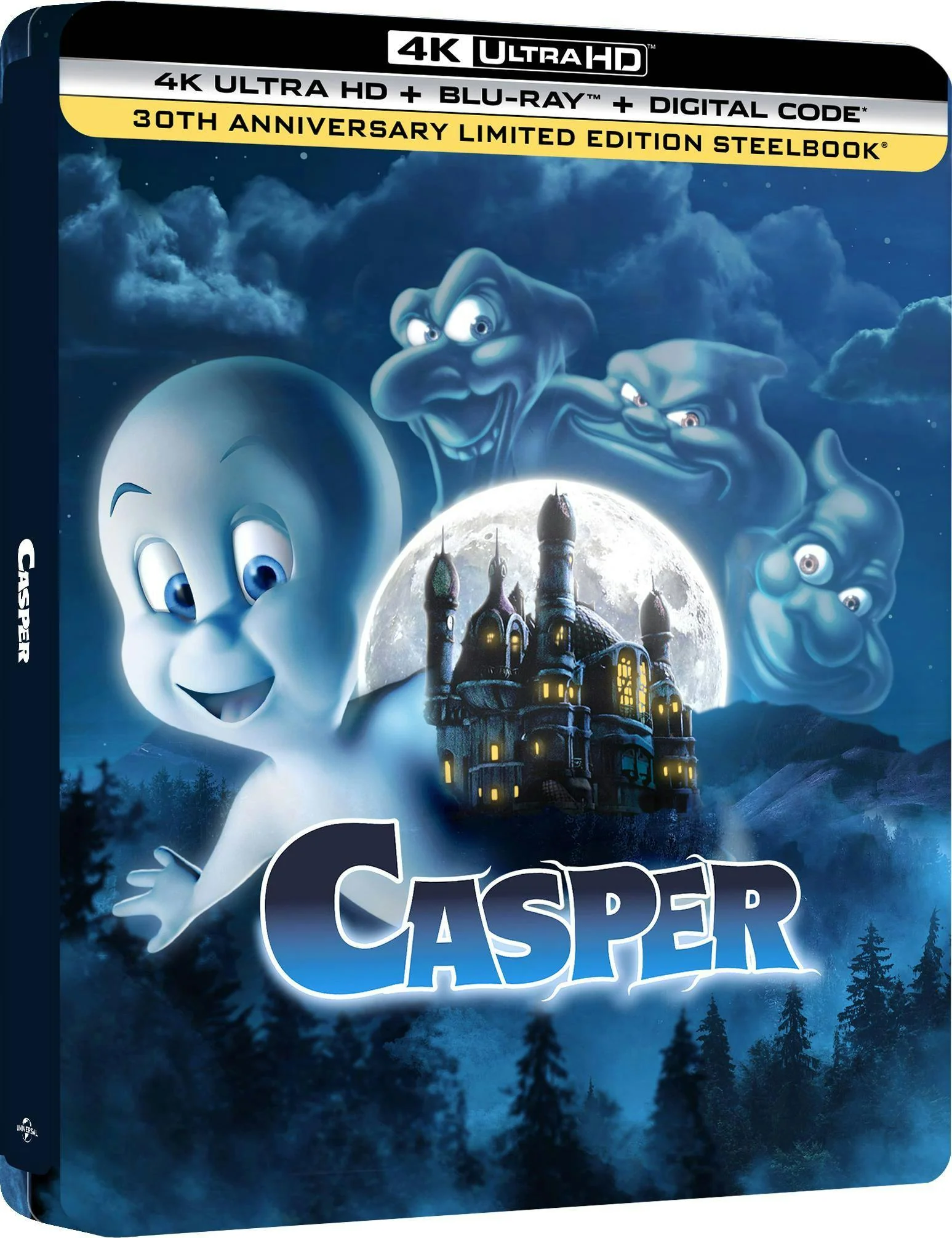Casper (Limited Edition 4K Ultra HD Steelbook + Blu-ray + Digital) [UHD] - Image 2